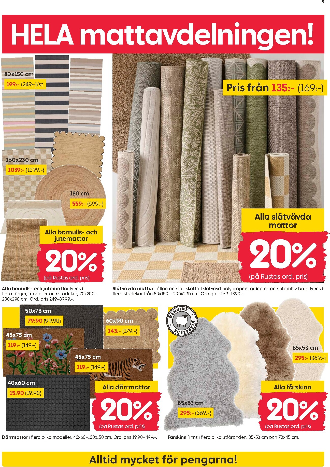 rusta - Rusta-reklambladet giltigt från 02/03/2026 - 08/03/2026 - page: 3