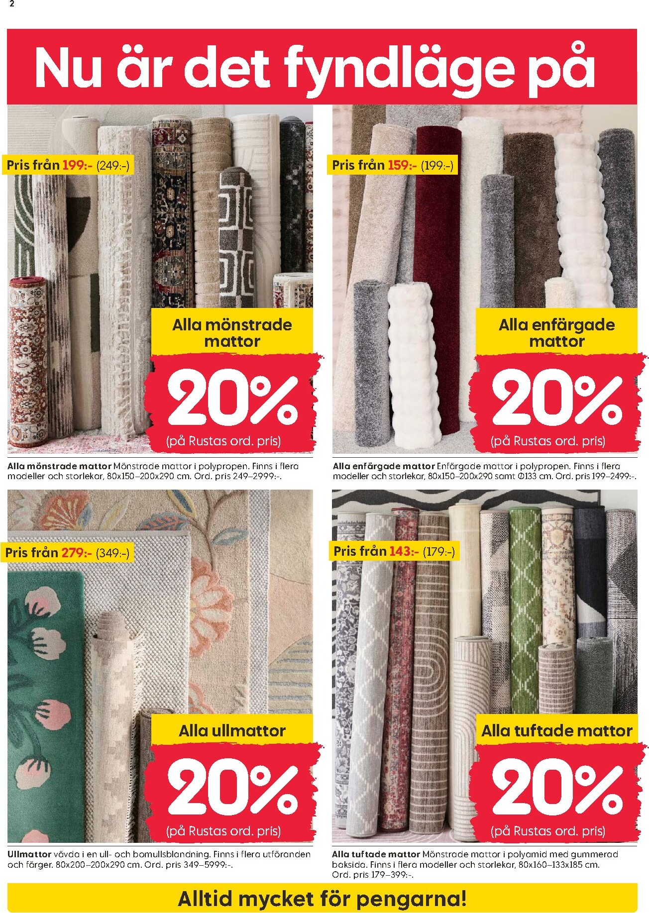 rusta - Rusta-reklambladet giltigt från 02/03/2026 - 08/03/2026 - page: 2