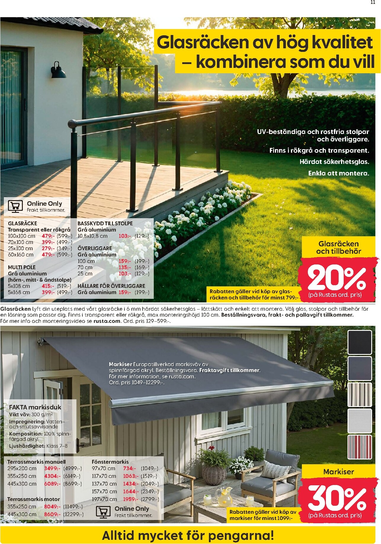 rusta - Rusta-reklambladet giltigt från 02/03/2026 - 08/03/2026 - page: 11