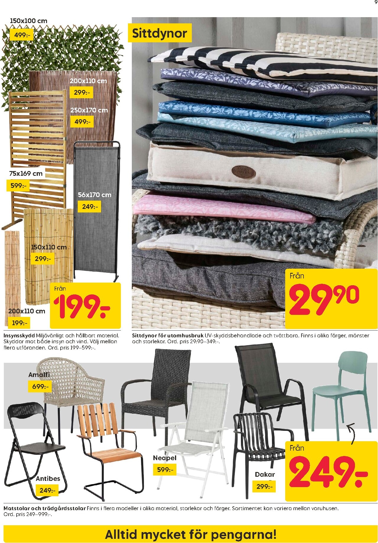 rusta - Rusta-reklambladet giltigt från 09/03/2026 - 15/03/2026 - page: 9