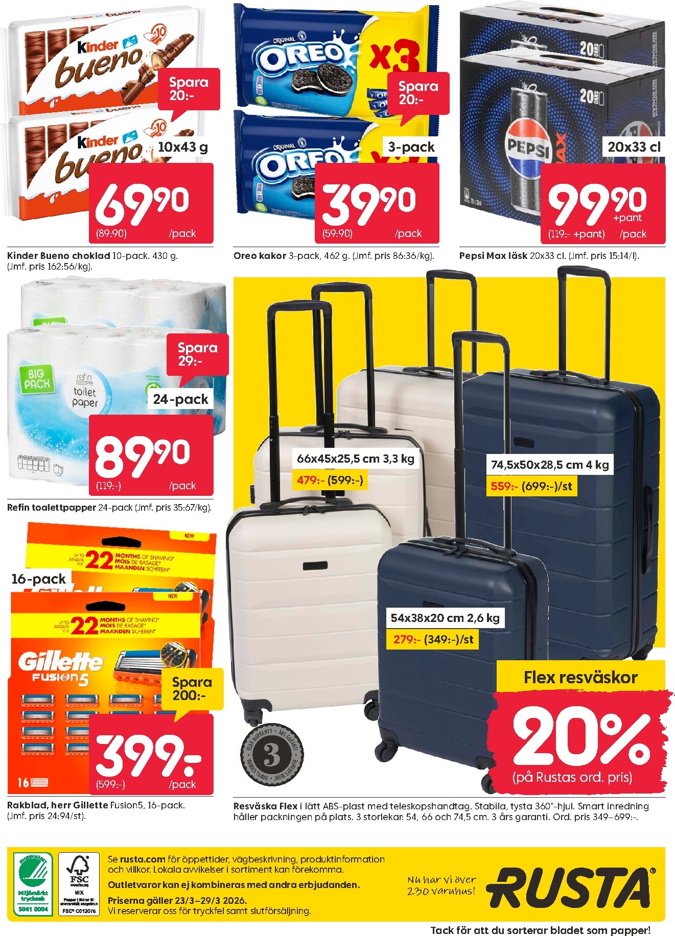 rusta - Rusta-reklambladet giltigt från 23/03/2026 - 29/03/2026 - page: 16