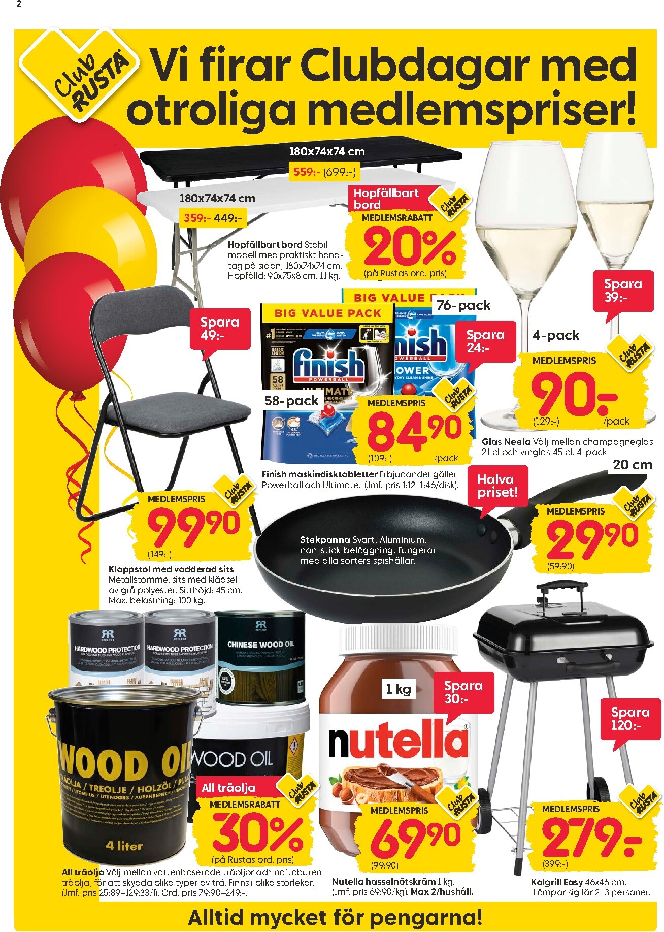 rusta - Rusta-reklambladet giltigt från 23/03/2026 - 29/03/2026 - page: 2