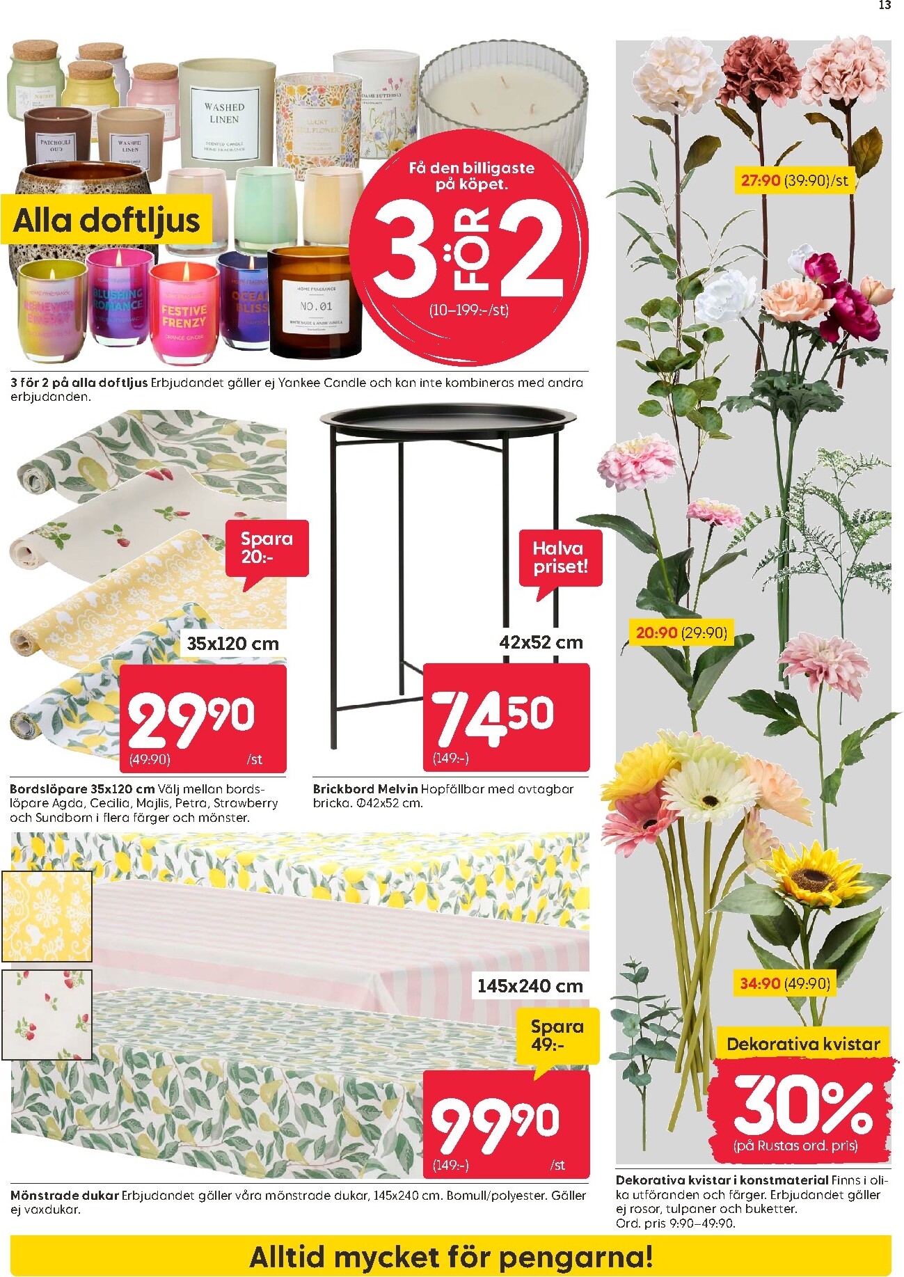 rusta - Rusta-reklambladet giltigt från 23/03/2026 - 29/03/2026 - page: 13