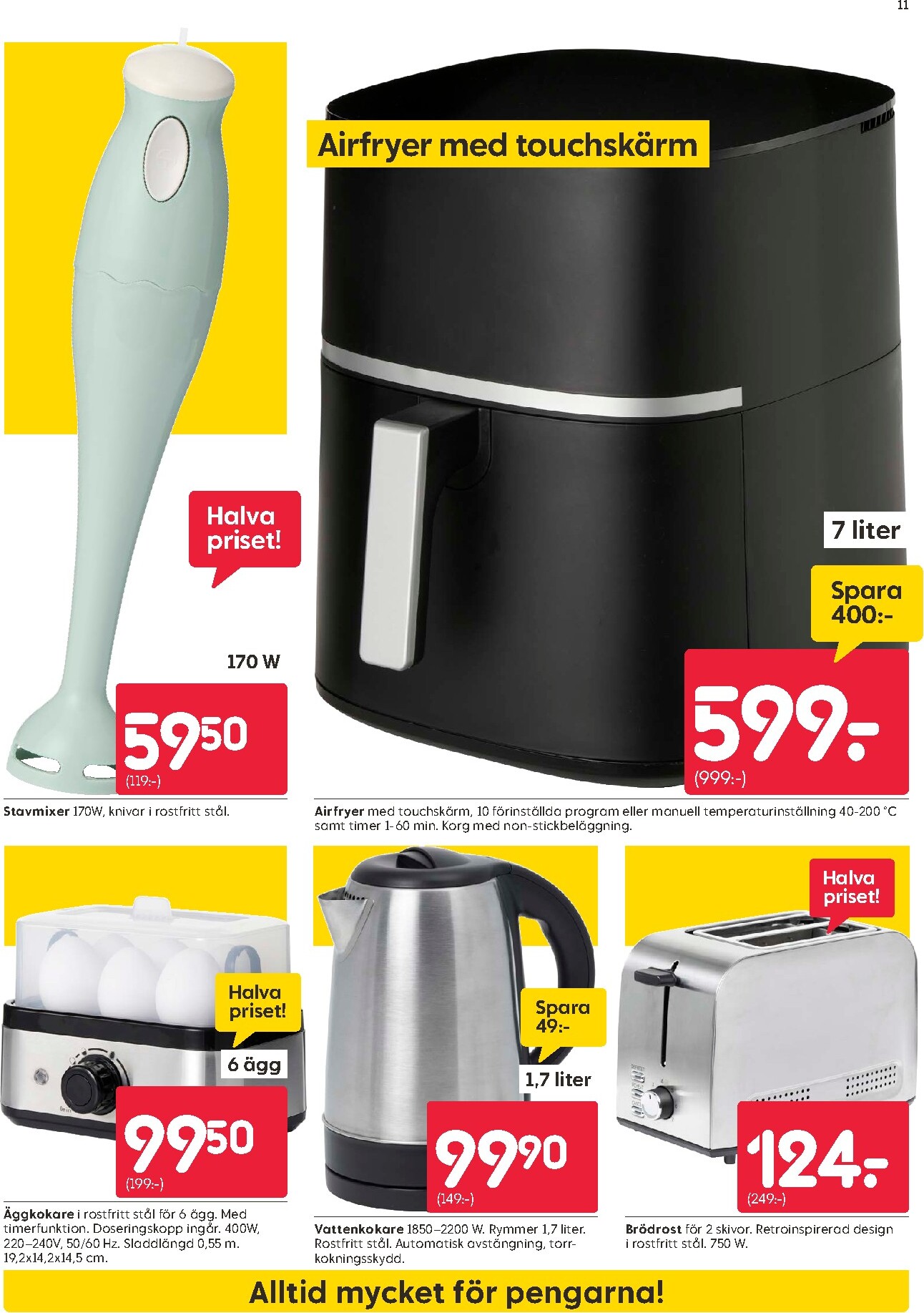 rusta - Rusta-reklambladet giltigt från 23/03/2026 - 29/03/2026 - page: 11