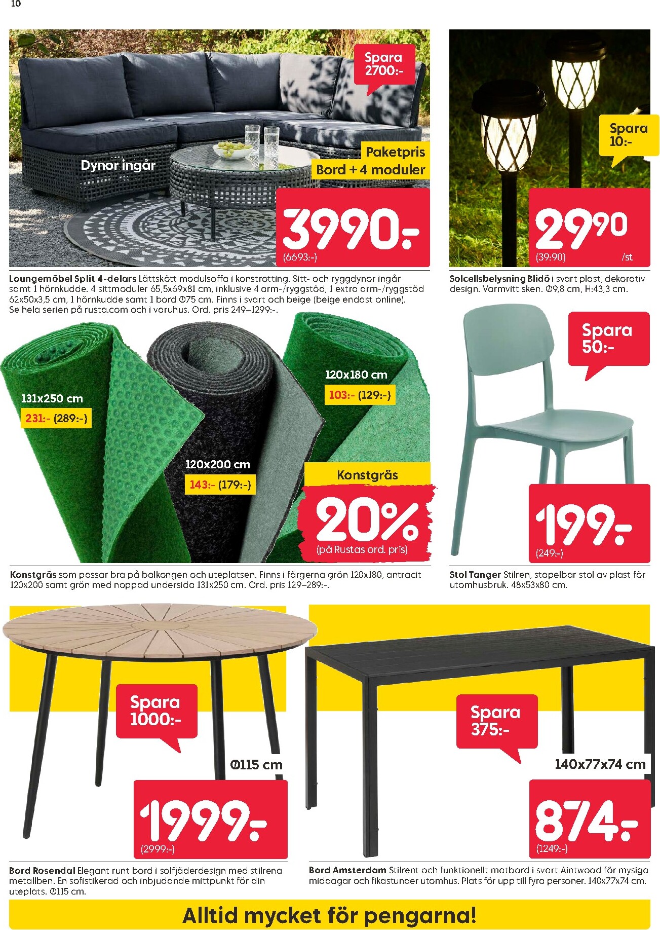 rusta - Rusta-reklambladet giltigt från 30/03/2026 - 06/04/2026 - page: 10