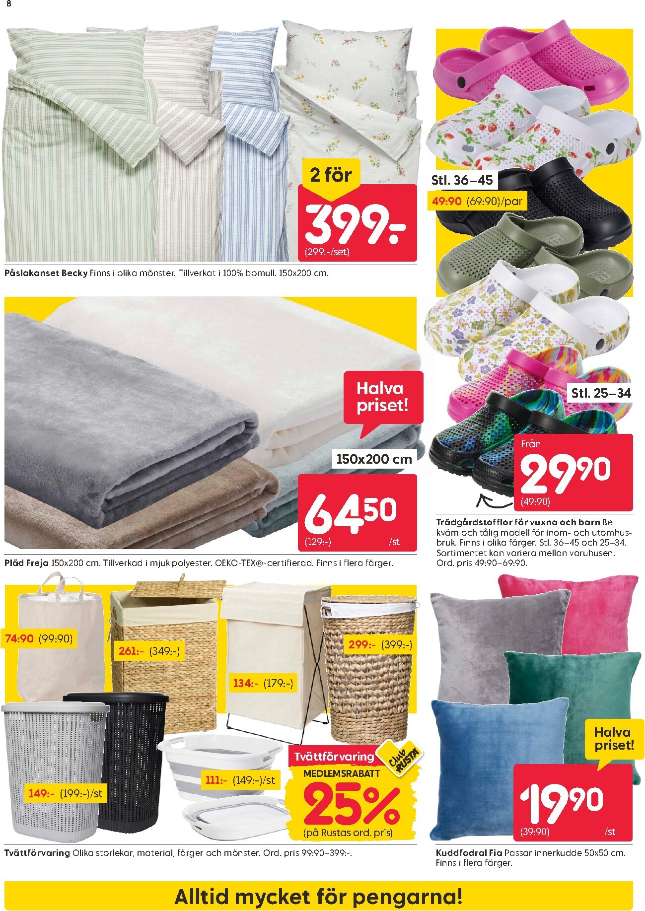 rusta - Rusta-reklambladet giltigt från 30/03/2026 - 06/04/2026 - page: 8