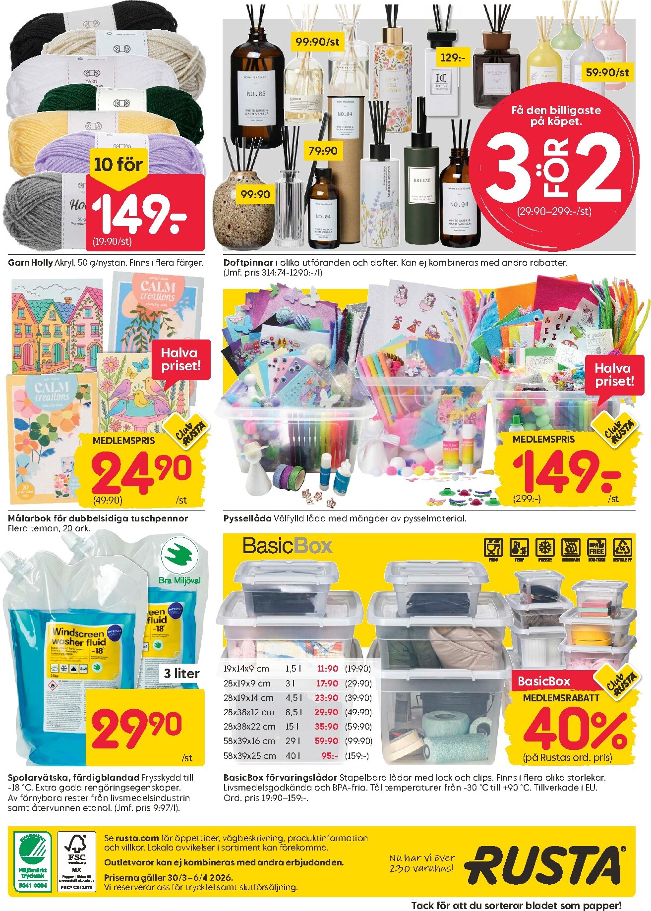 rusta - Rusta-reklambladet giltigt från 30/03/2026 - 06/04/2026 - page: 16