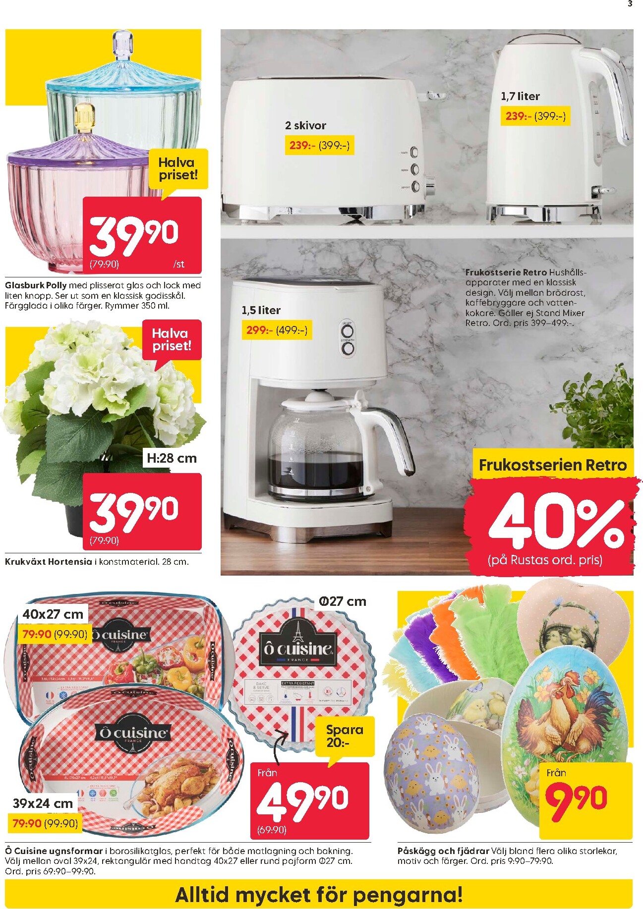 rusta - Rusta-reklambladet giltigt från 30/03/2026 - 06/04/2026 - page: 3