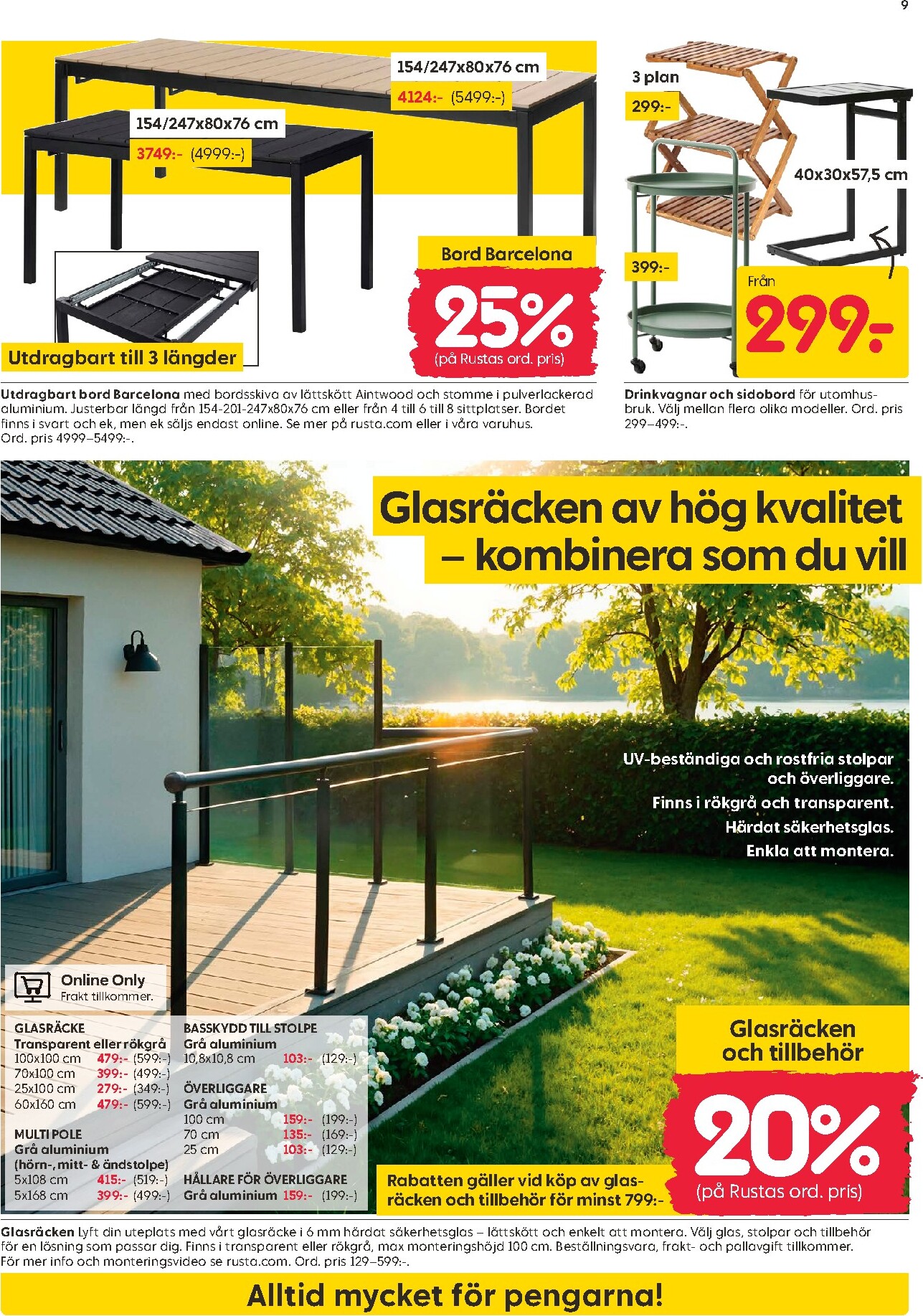 rusta - Rusta-reklambladet giltigt från 07/04/2026 - 12/04/2026 - page: 9