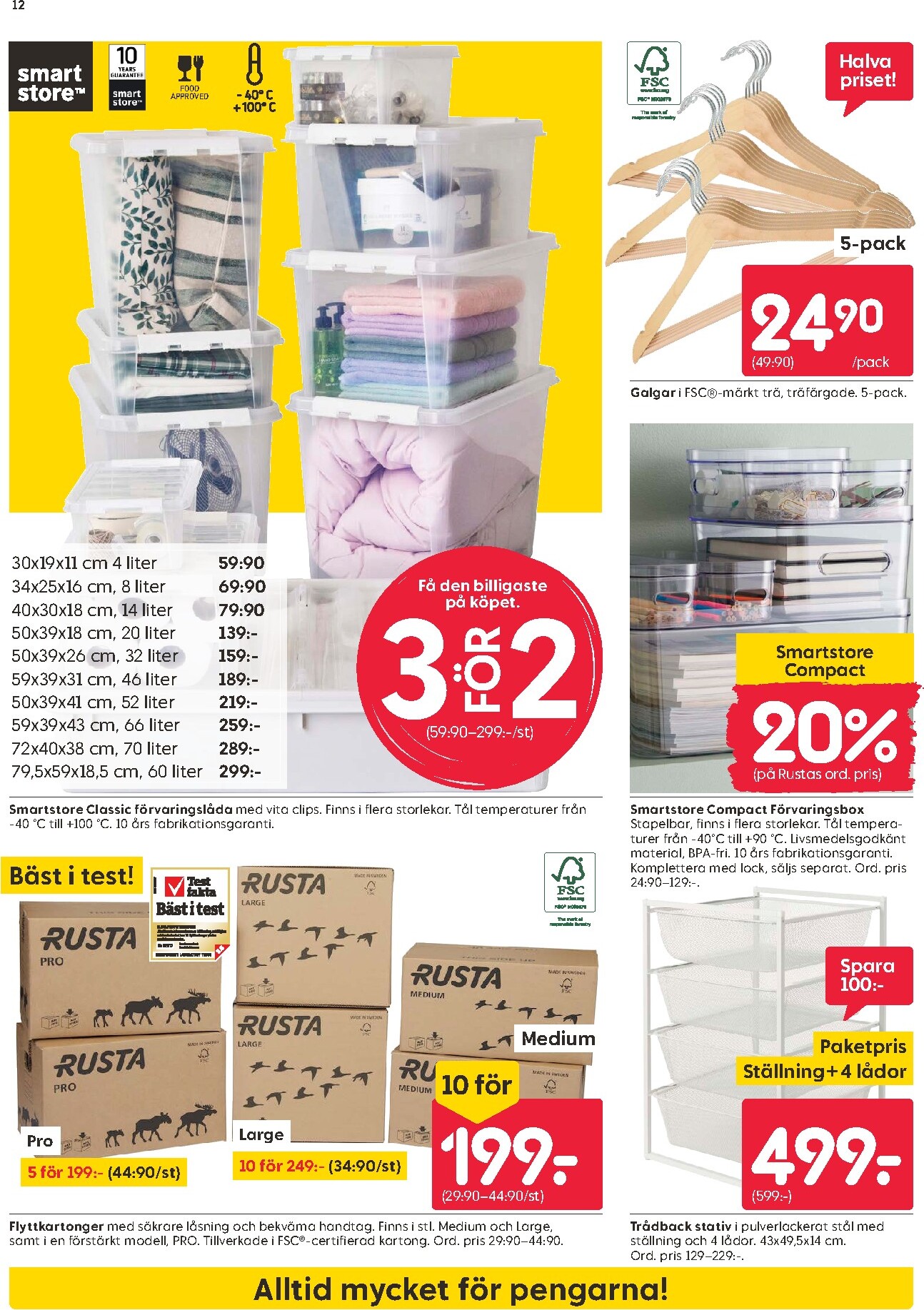 rusta - Rusta-reklambladet giltigt från 07/04/2026 - 12/04/2026 - page: 12