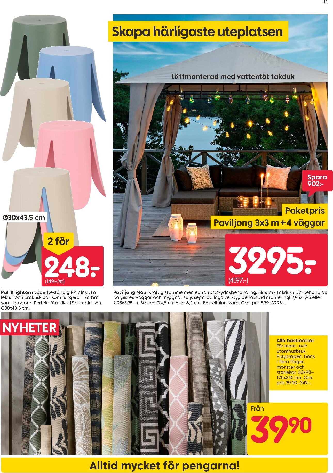 rusta - Rusta-reklambladet giltigt från 07/04/2026 - 12/04/2026 - page: 11