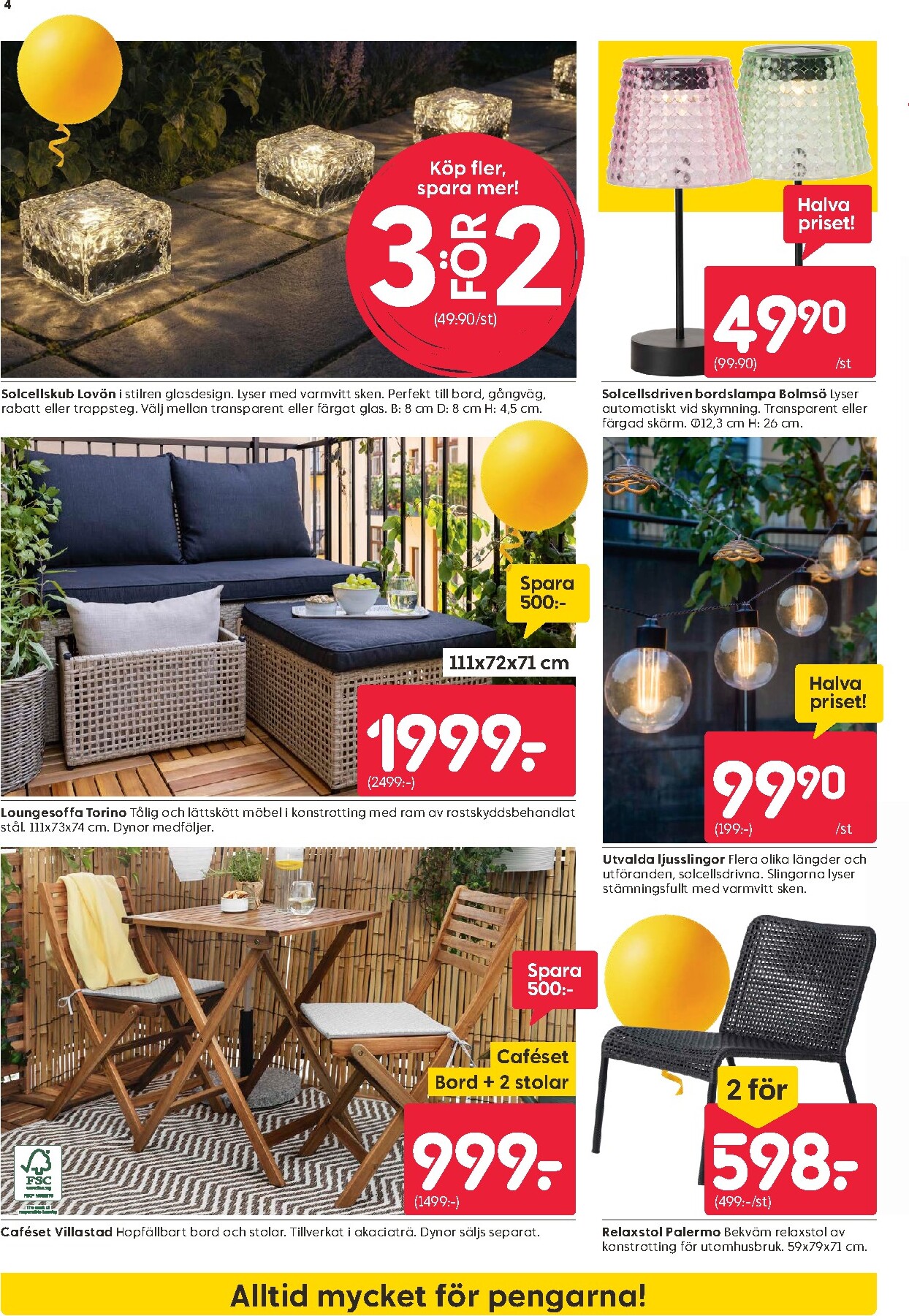 rusta - Aktuellt Rusta reklamblad giltigt från måndag 13/04/2026 till söndag 19/04/2026 - page: 4