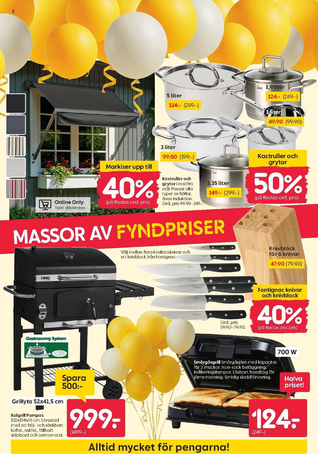 rusta - Aktuellt Rusta reklamblad giltigt från måndag 13/04/2026 till söndag 19/04/2026 - page: 2