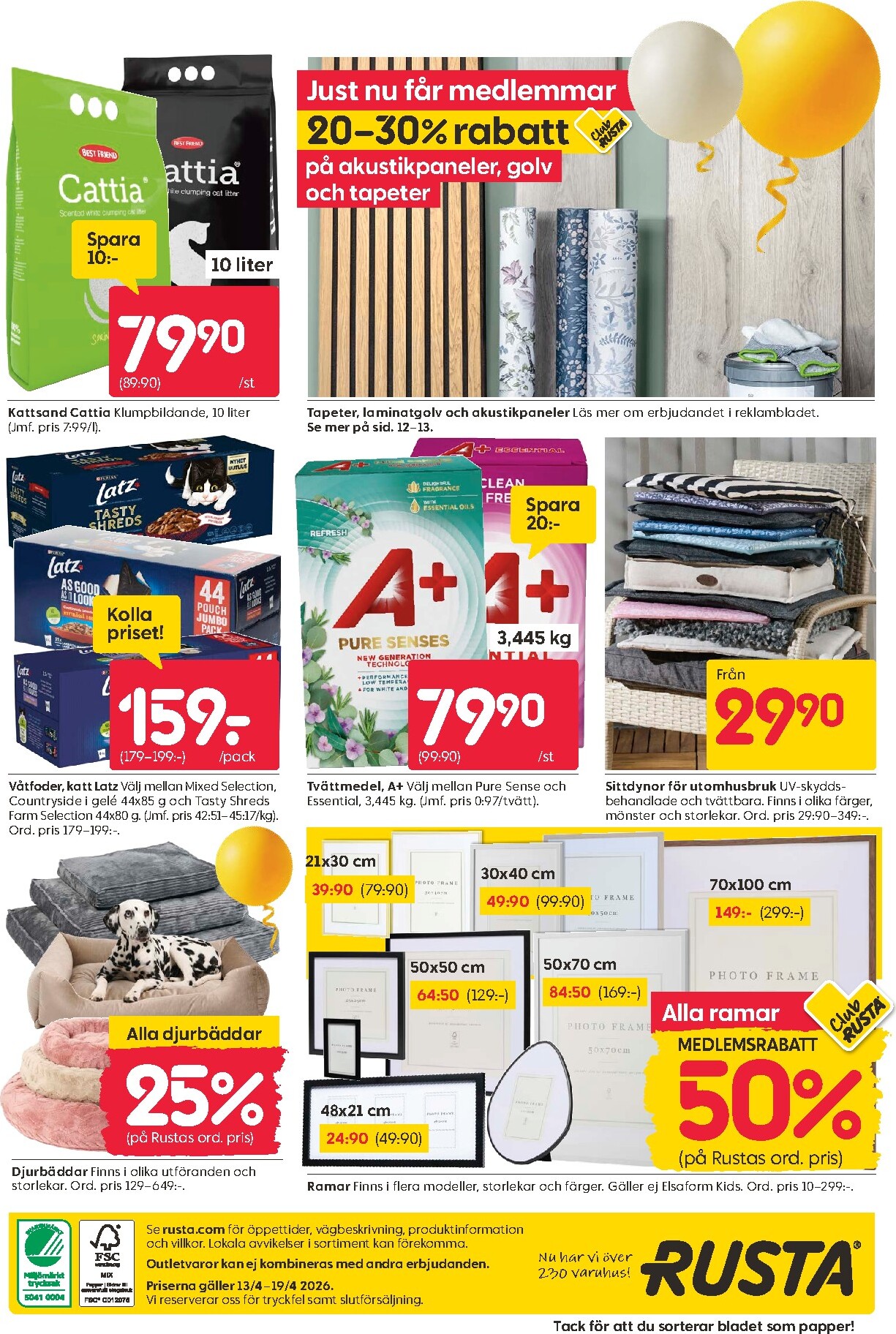 rusta - Aktuellt Rusta reklamblad giltigt från måndag 13/04/2026 till söndag 19/04/2026 - page: 20