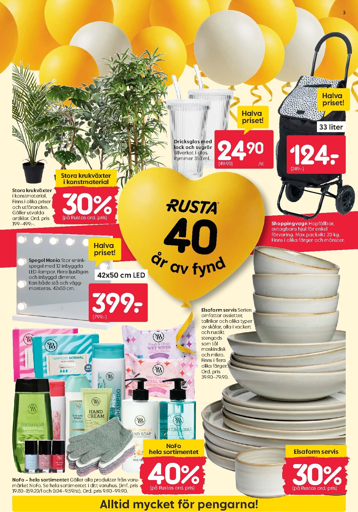 rusta - Aktuellt Rusta reklamblad giltigt från måndag 20/04/2026 till söndag 26/04/2026 - page: 3