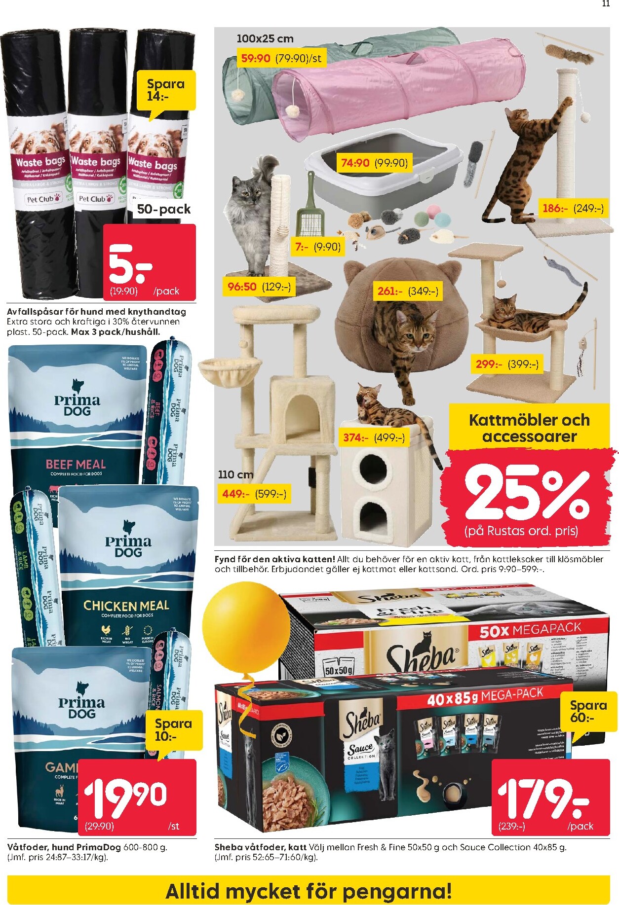 rusta - Aktuellt Rusta reklamblad giltigt från måndag 20/04/2026 till söndag 26/04/2026 - page: 11