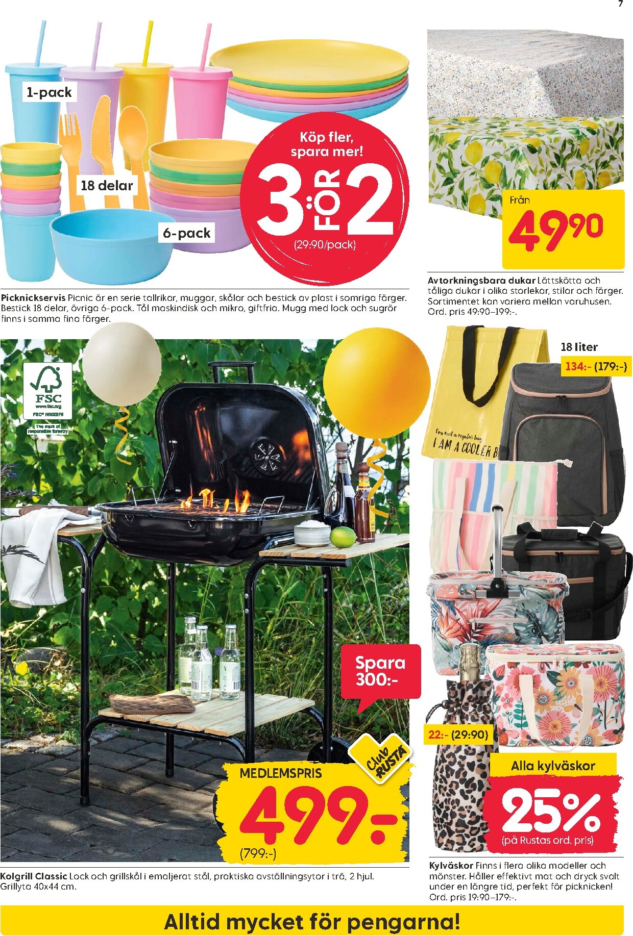 rusta - Aktuellt Rusta reklamblad giltigt från måndag 20/04/2026 till söndag 26/04/2026 - page: 7