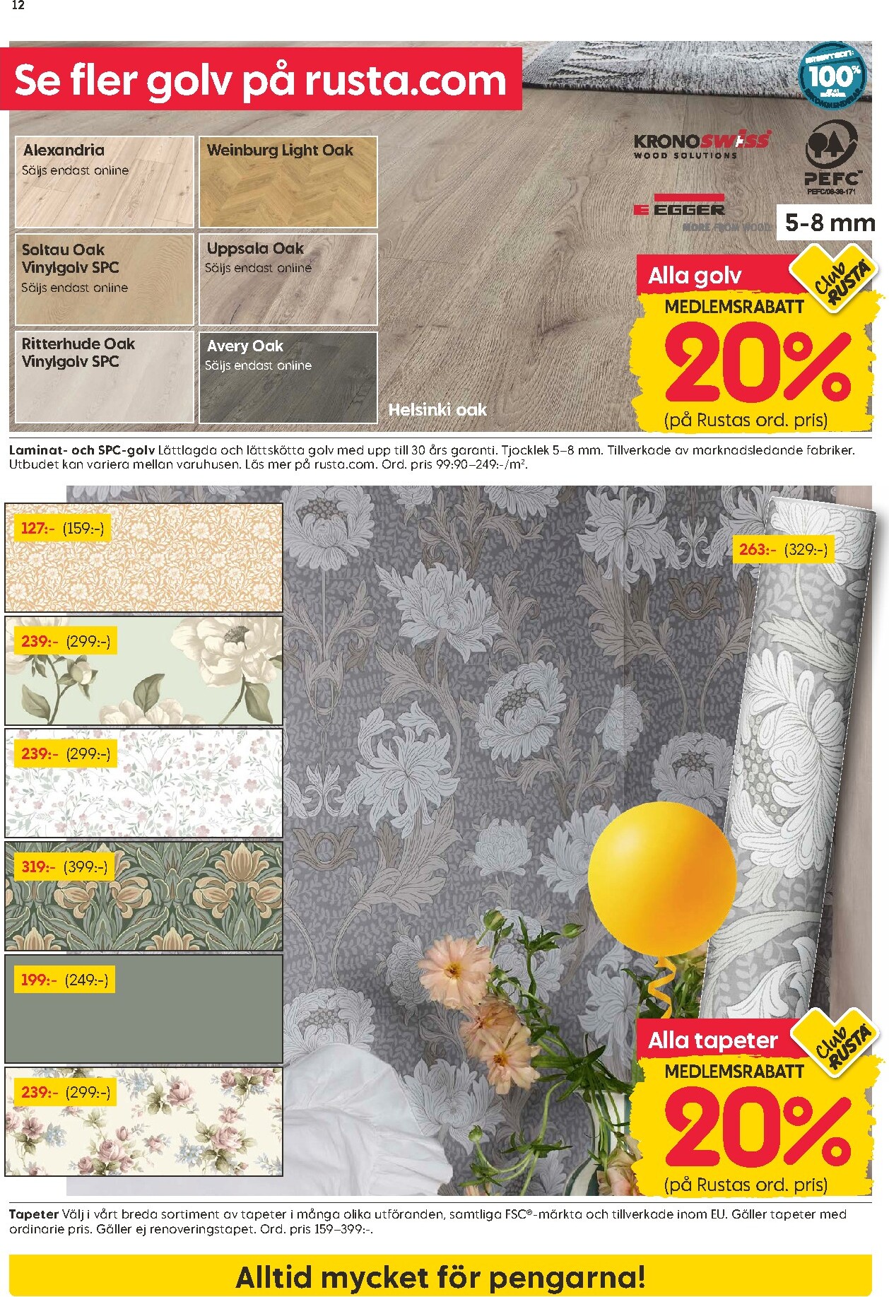 rusta - Aktuellt Rusta reklamblad giltigt från måndag 20/04/2026 till söndag 26/04/2026 - page: 12