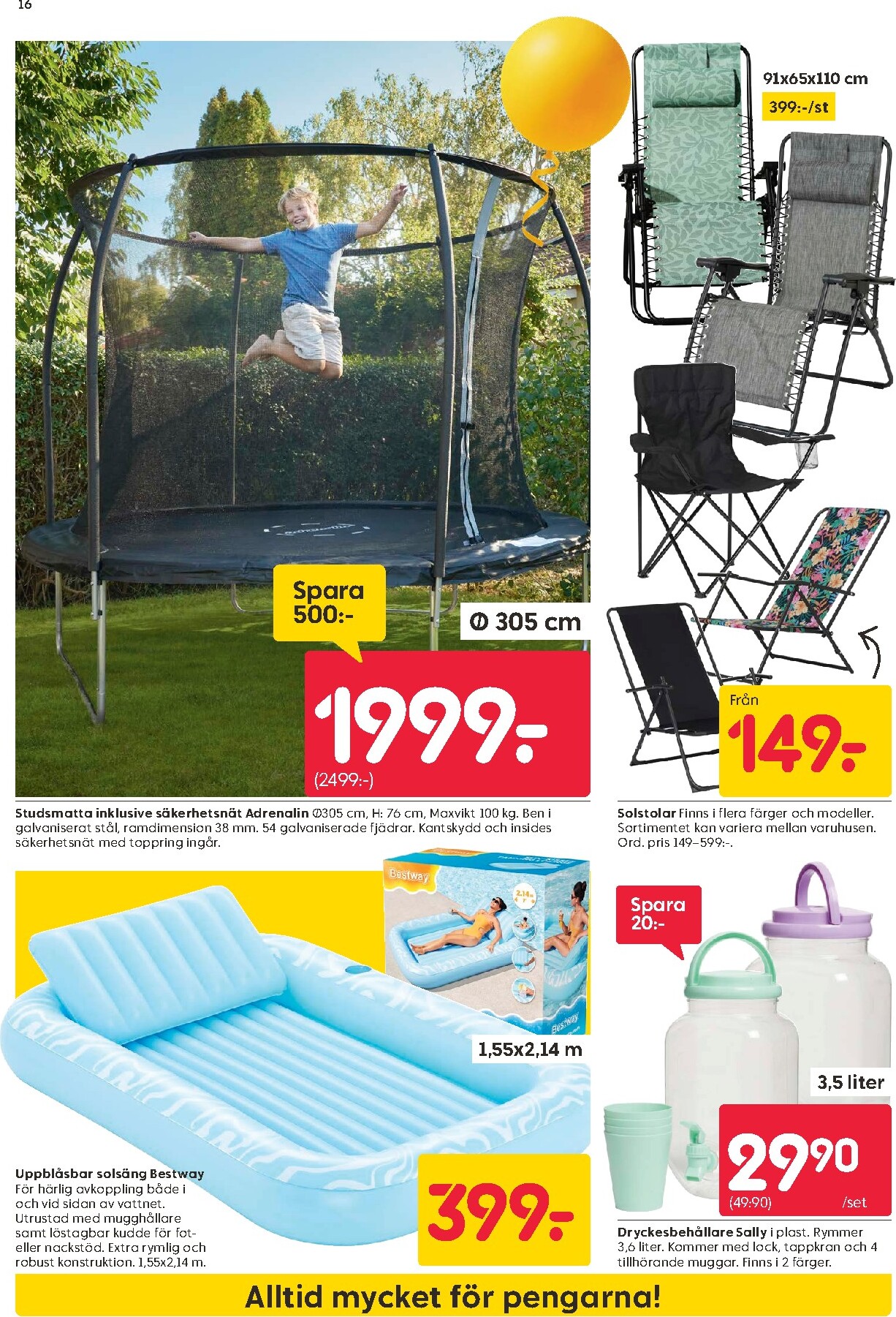 rusta - Aktuellt Rusta reklamblad giltigt från måndag 27/04/2026 till söndag 03/05/2026 - page: 16