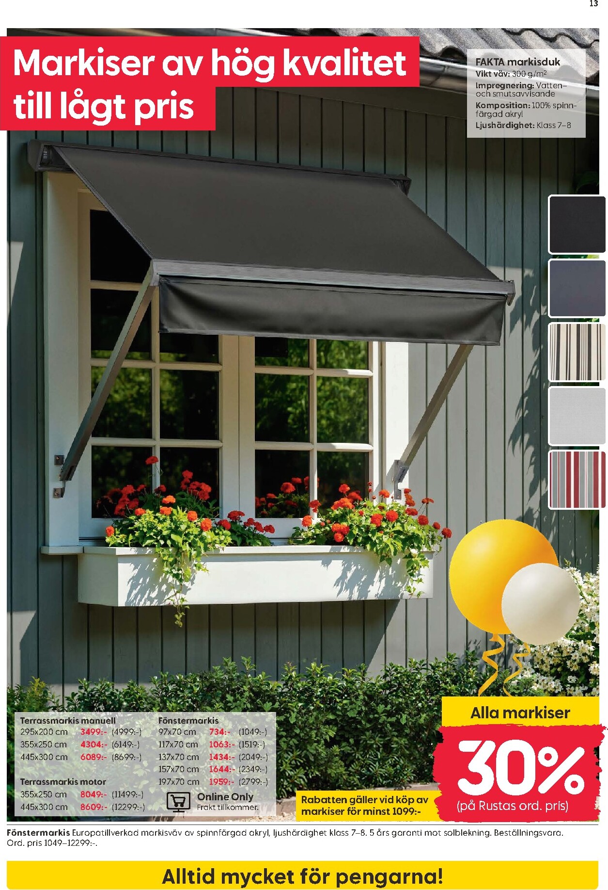 rusta - Aktuellt Rusta reklamblad giltigt från måndag 27/04/2026 till söndag 03/05/2026 - page: 13