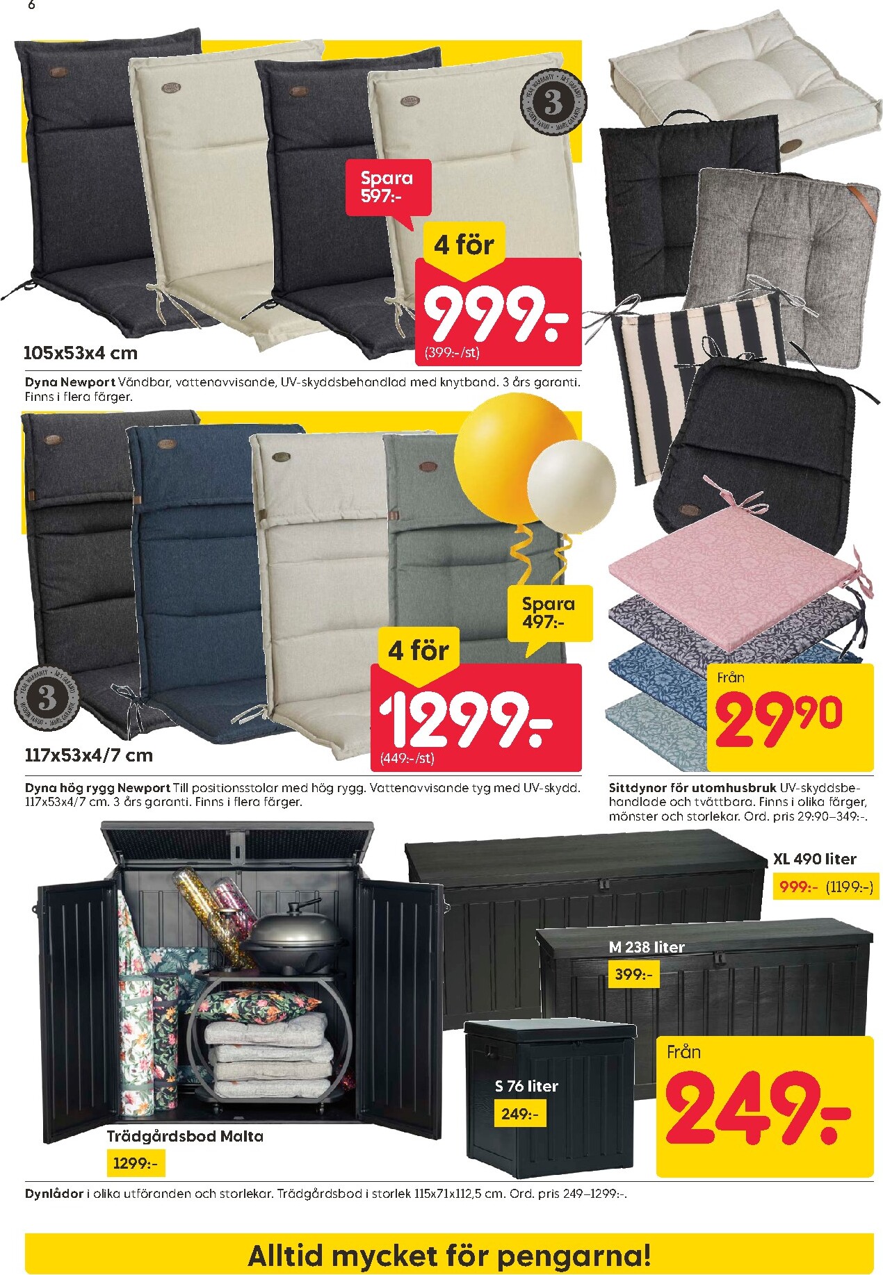 rusta - Aktuellt Rusta reklamblad giltigt från måndag 27/04/2026 till söndag 03/05/2026 - page: 6