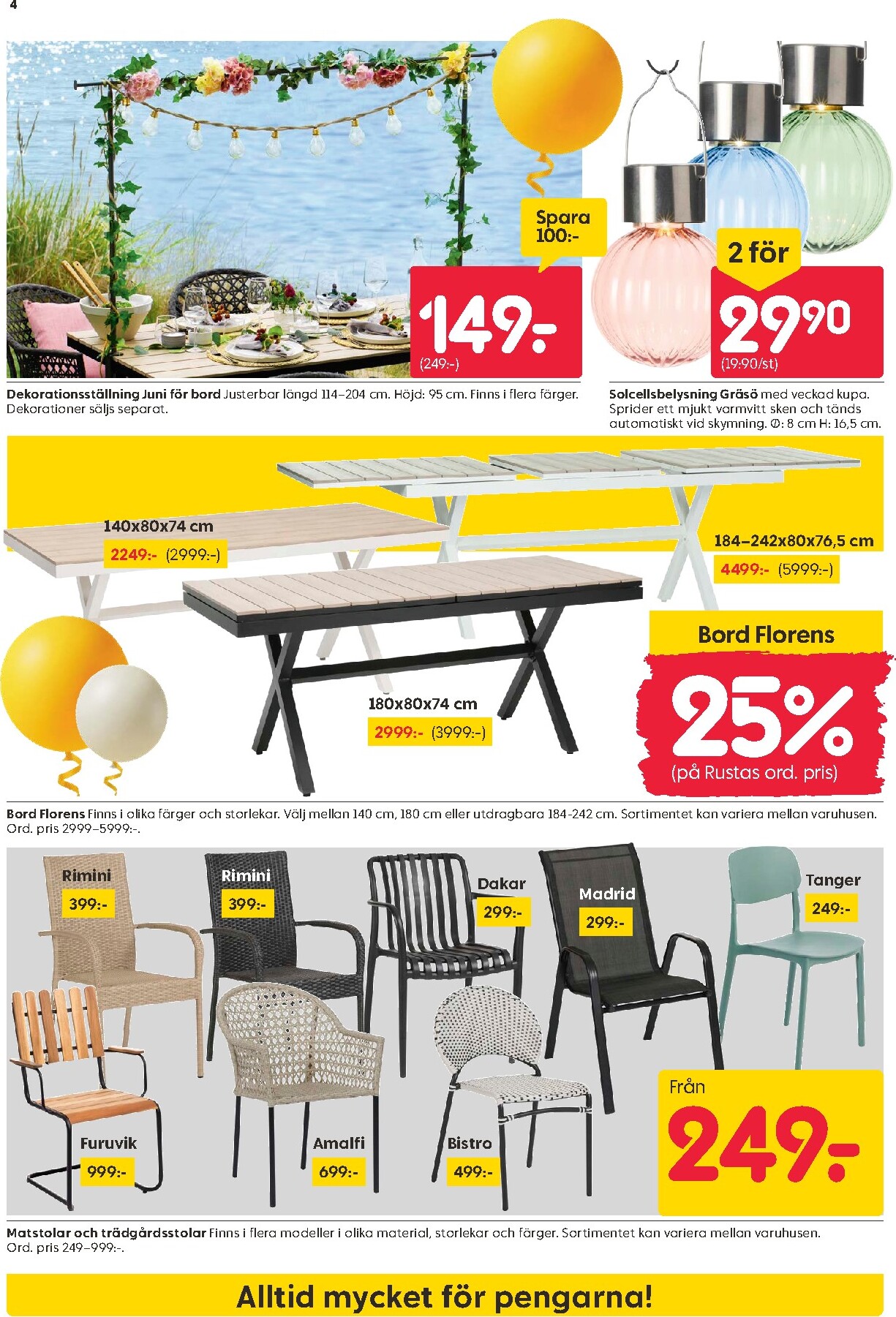 rusta - Aktuellt Rusta reklamblad giltigt från måndag 27/04/2026 till söndag 03/05/2026 - page: 4