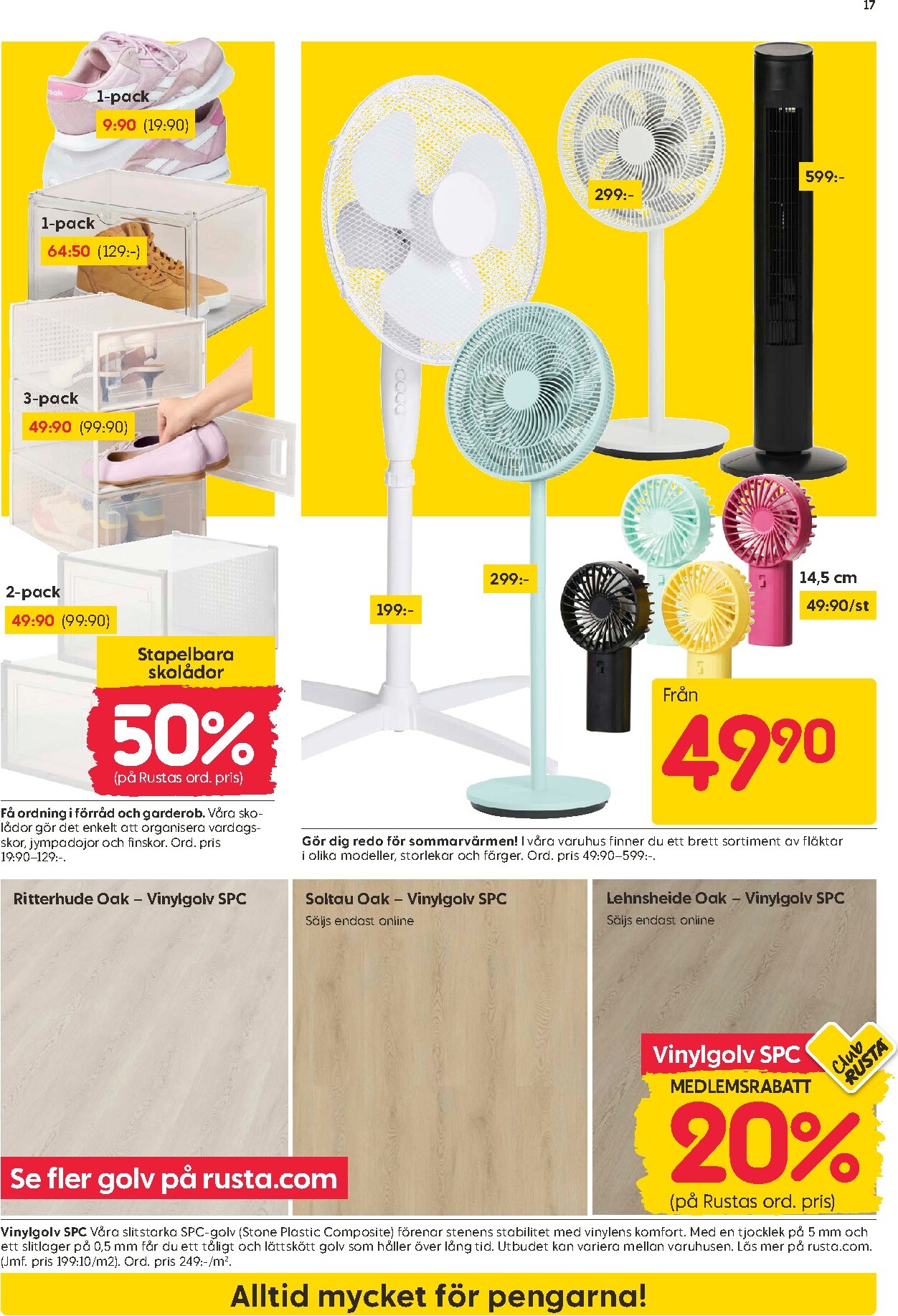 rusta - Aktuellt Rusta reklamblad giltigt från måndag 04/05/2026 till söndag 10/05/2026 - page: 17