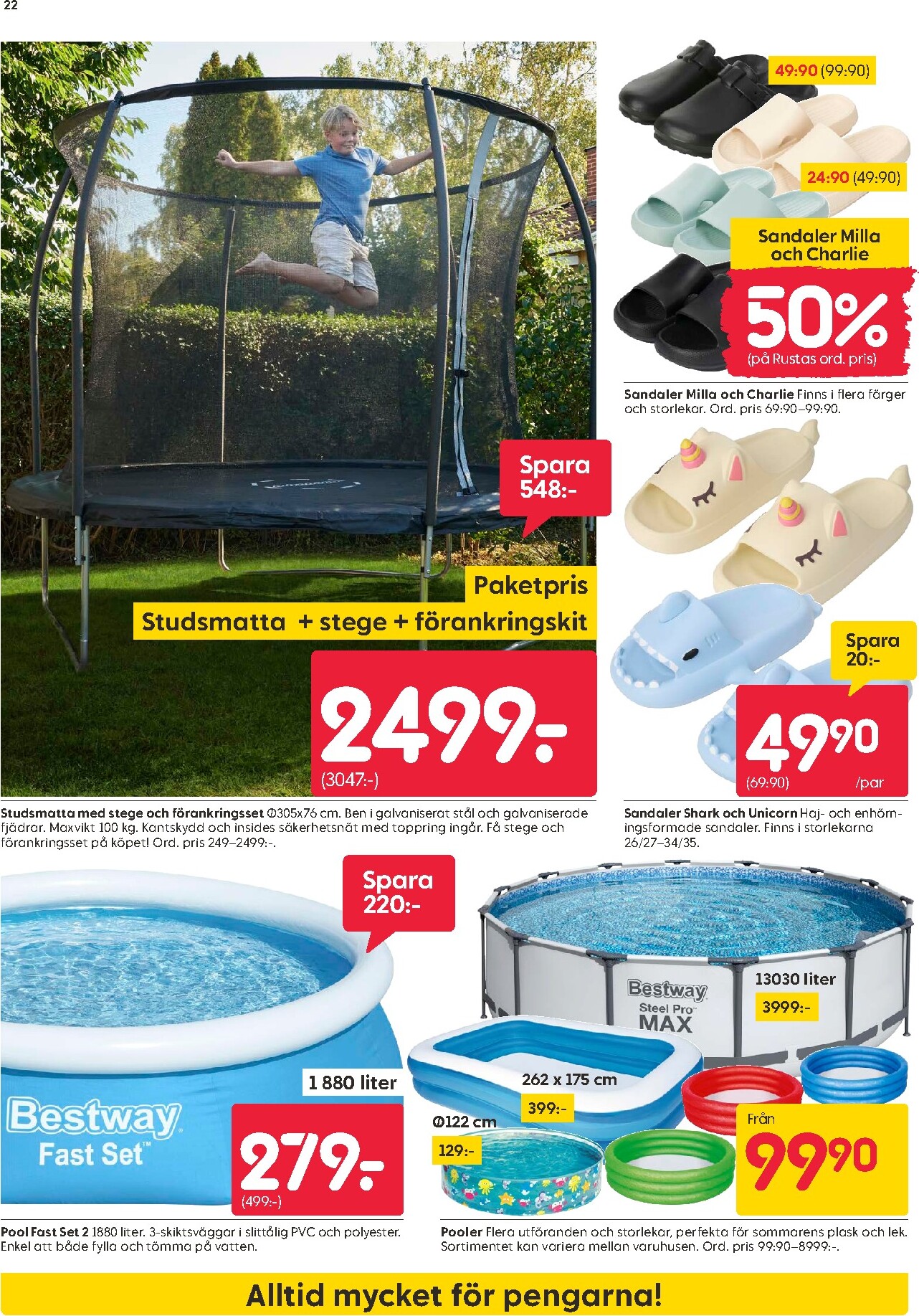 rusta - Aktuellt Rusta reklamblad giltigt från måndag 11/05/2026 till söndag 17/05/2026 - page: 22