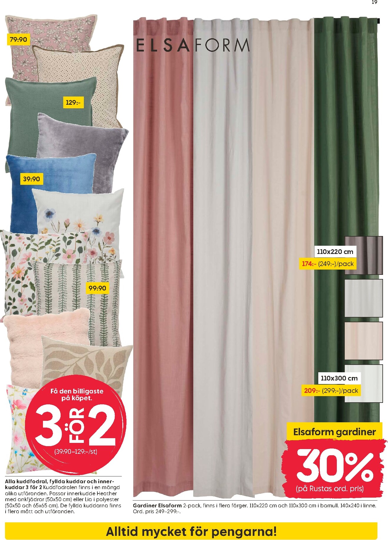 rusta - Aktuellt Rusta reklamblad giltigt från måndag 11/05/2026 till söndag 17/05/2026 - page: 19