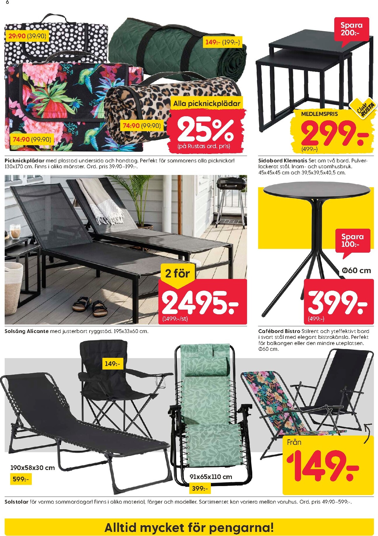 rusta - Aktuellt Rusta reklamblad giltigt från måndag 11/05/2026 till söndag 17/05/2026 - page: 6