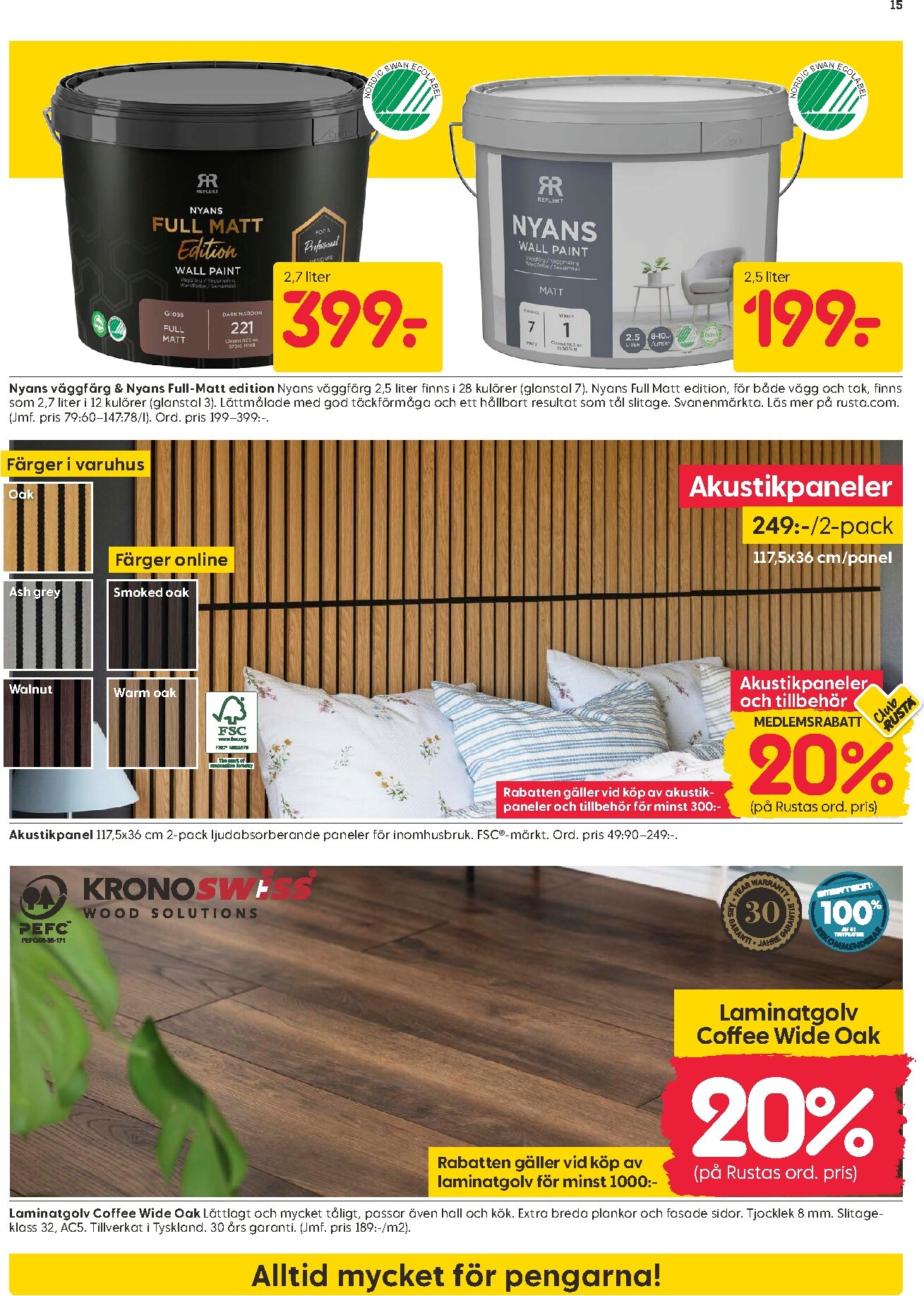 rusta - Aktuellt Rusta reklamblad giltigt från måndag 11/05/2026 till söndag 17/05/2026 - page: 15
