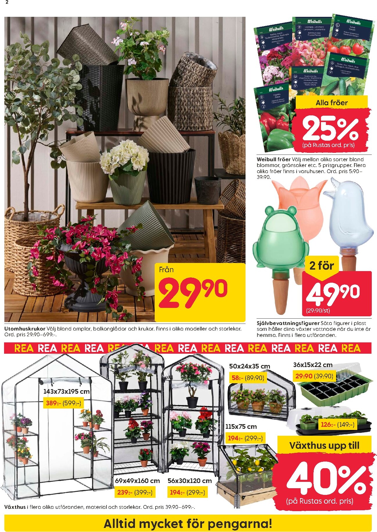 rusta - Aktuellt Rusta reklamblad giltigt från måndag 11/05/2026 till söndag 17/05/2026 - page: 2