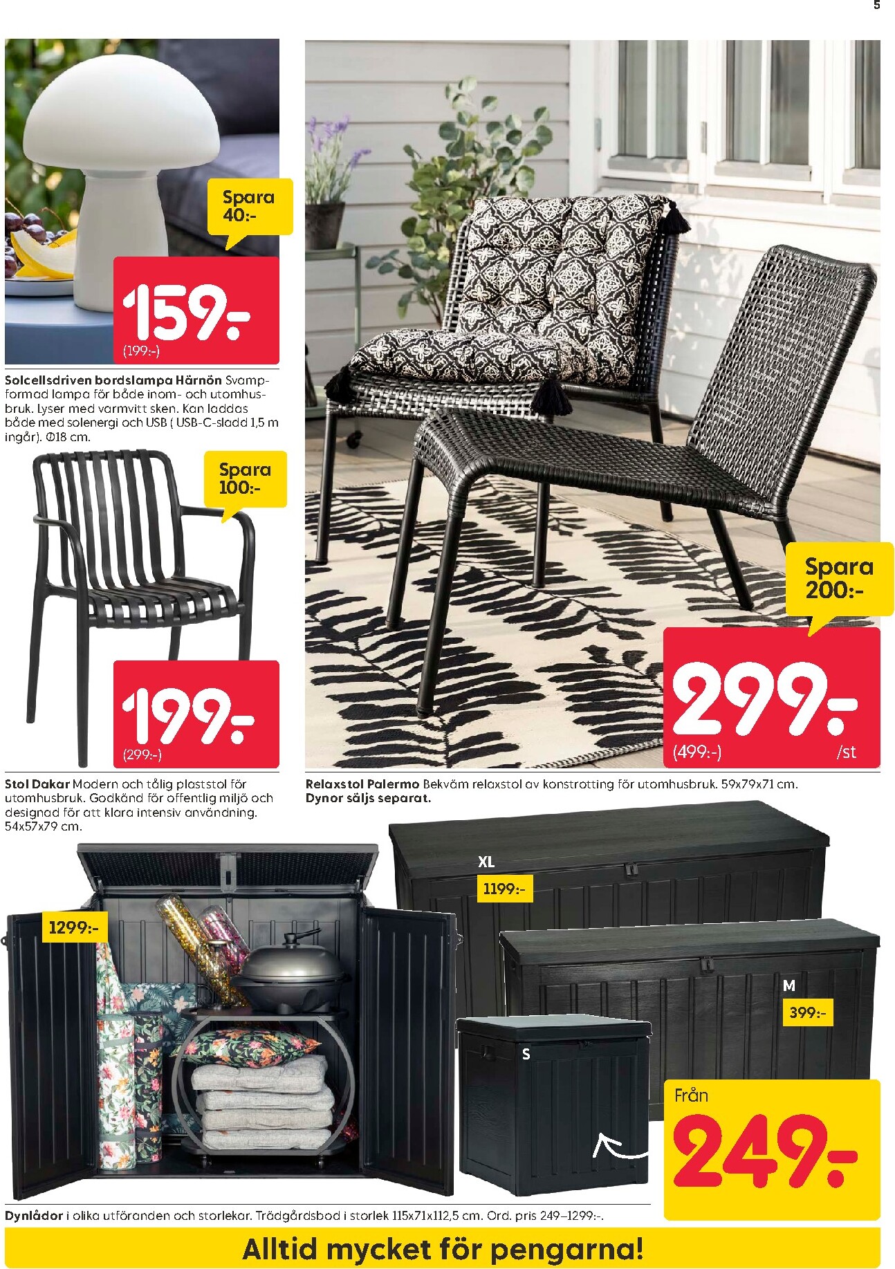 rusta - Aktuellt Rusta reklamblad giltigt från måndag 11/05/2026 till söndag 17/05/2026 - page: 5