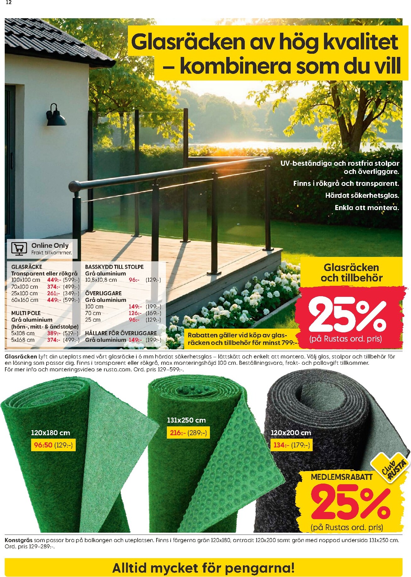 rusta - Aktuellt Rusta reklamblad giltigt från måndag 11/05/2026 till söndag 17/05/2026 - page: 12