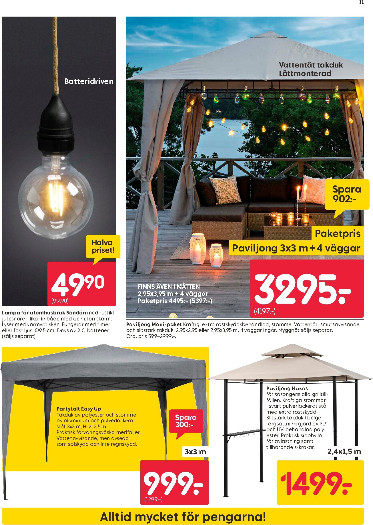 rusta - Aktuellt Rusta reklamblad giltigt från måndag 11/05/2026 till söndag 17/05/2026 - page: 11