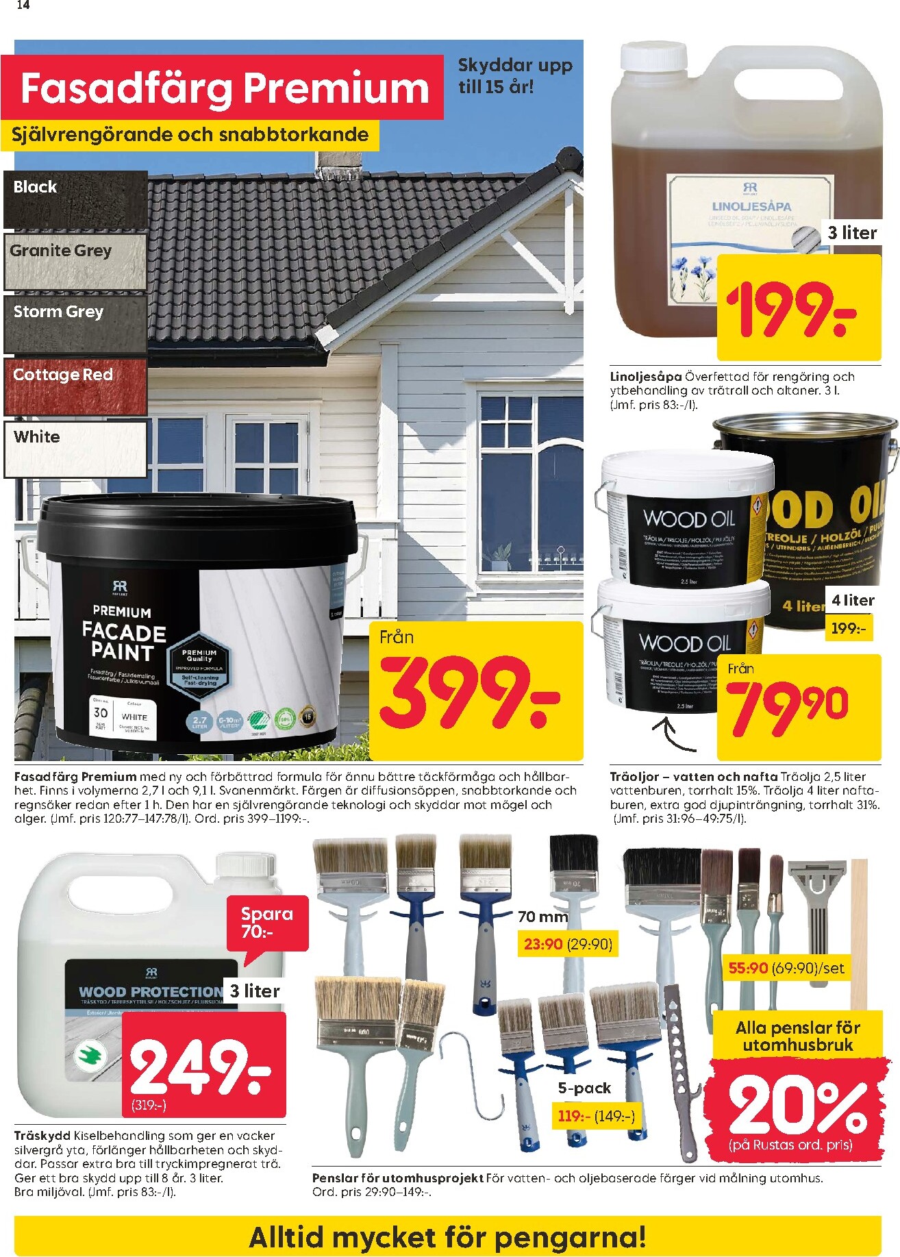 rusta - Aktuellt Rusta reklamblad giltigt från måndag 11/05/2026 till söndag 17/05/2026 - page: 14
