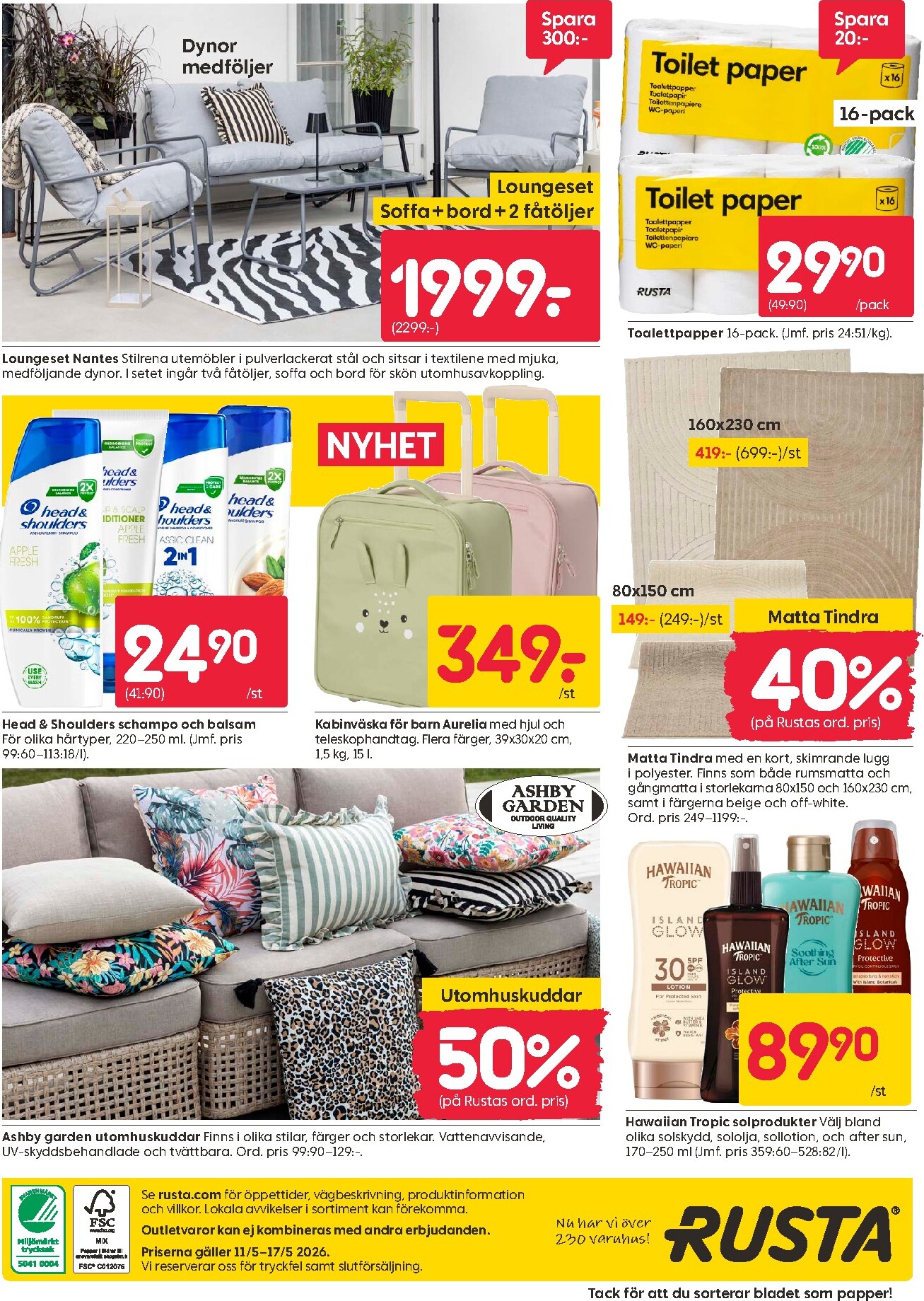 rusta - Aktuellt Rusta reklamblad giltigt från måndag 11/05/2026 till söndag 17/05/2026 - page: 24