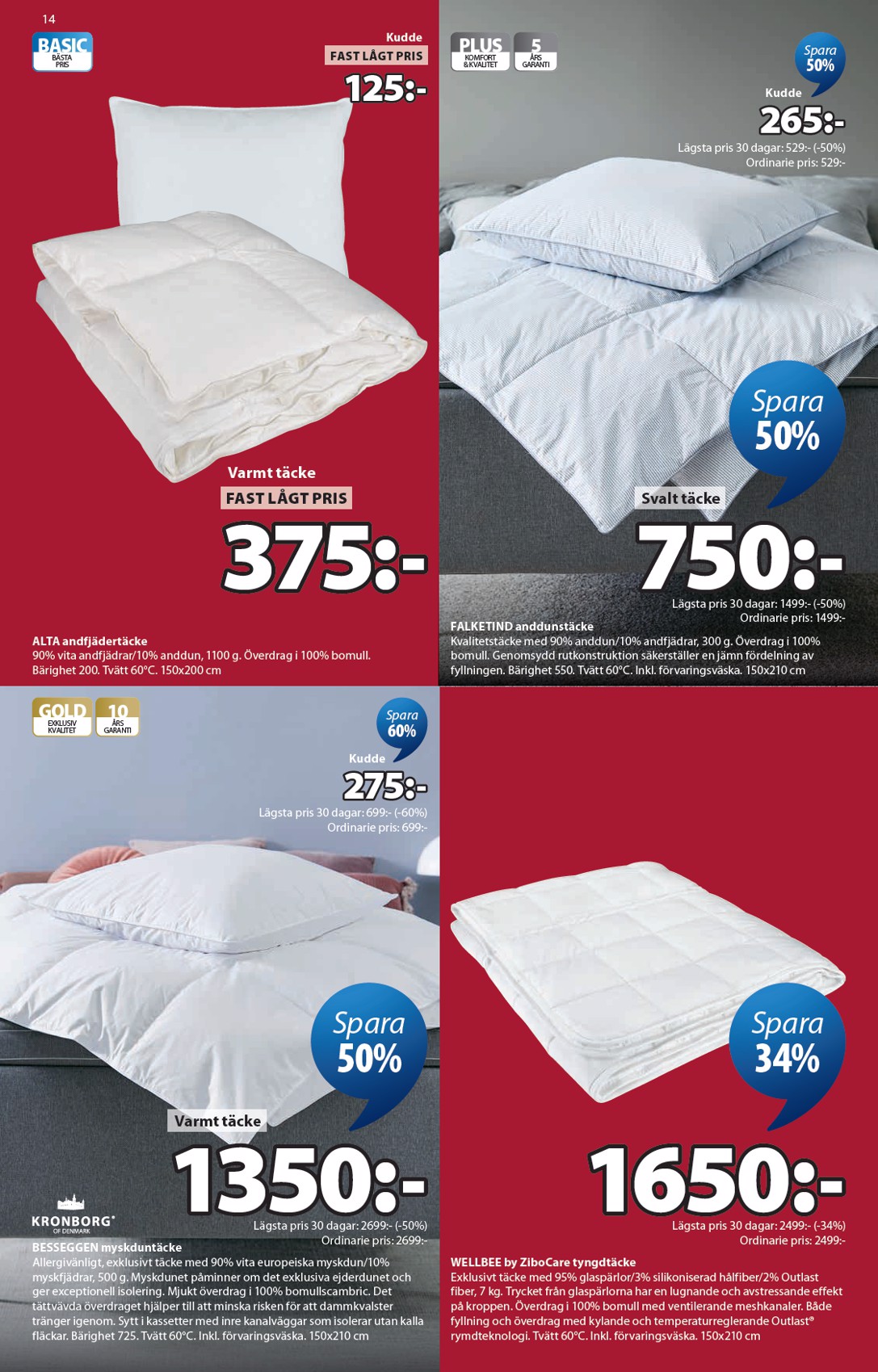 jysk - Aktuellt JYSK reklamblad från måndag, 01/06/2026 till söndag, 28/06/2026 - page: 14