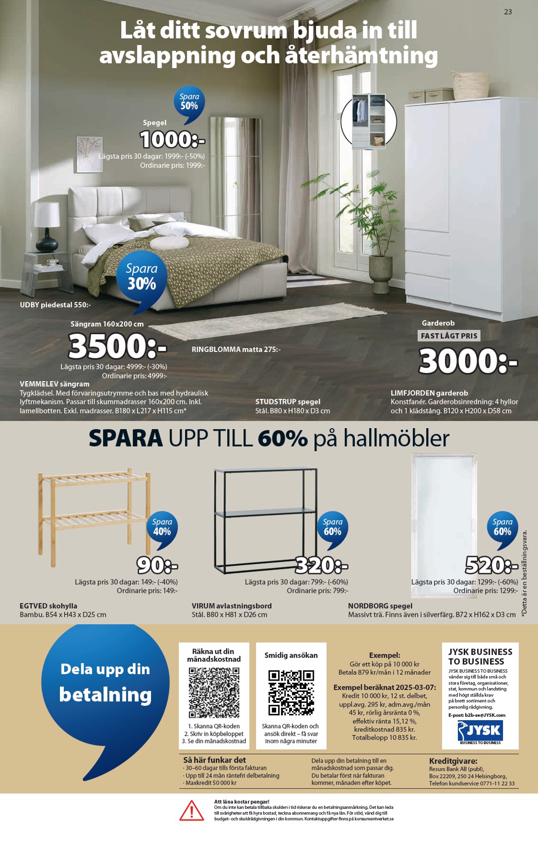 jysk - Aktuellt JYSK reklamblad från måndag, 01/06/2026 till söndag, 28/06/2026 - page: 23