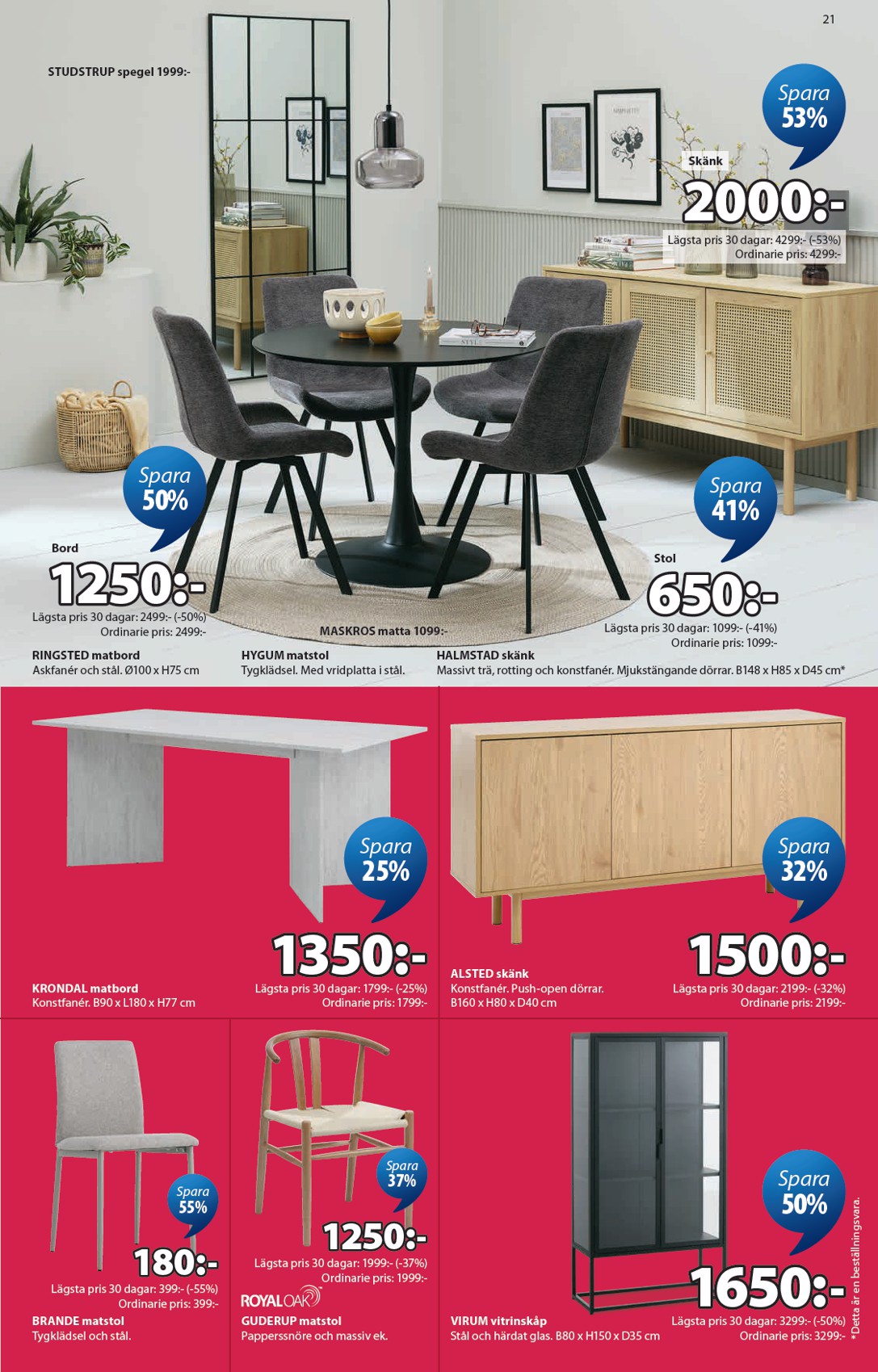 jysk - Aktuellt JYSK reklamblad från måndag, 01/06/2026 till söndag, 28/06/2026 - page: 21