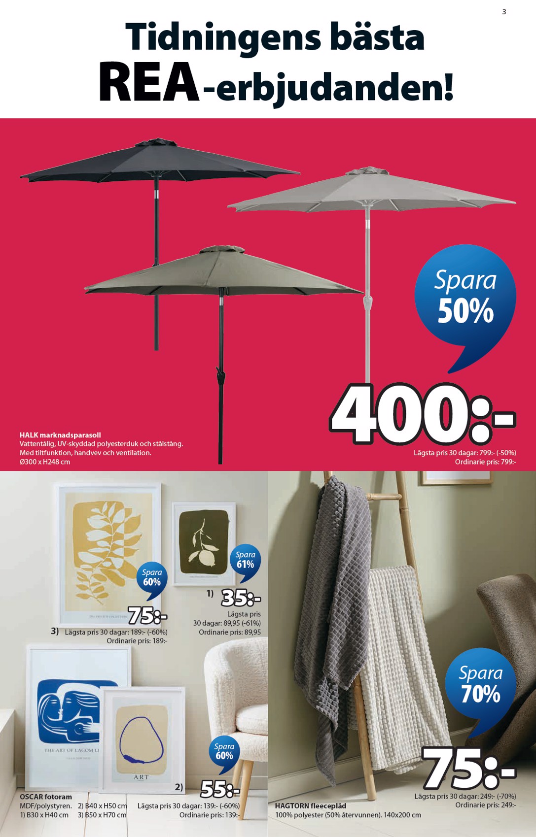 jysk - Aktuellt JYSK reklamblad från måndag, 01/06/2026 till söndag, 28/06/2026 - page: 3