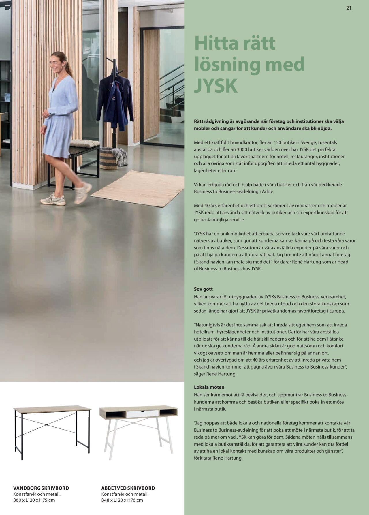 jysk - JYSK - Business to Business katalog från 29/02/2024 - page: 21