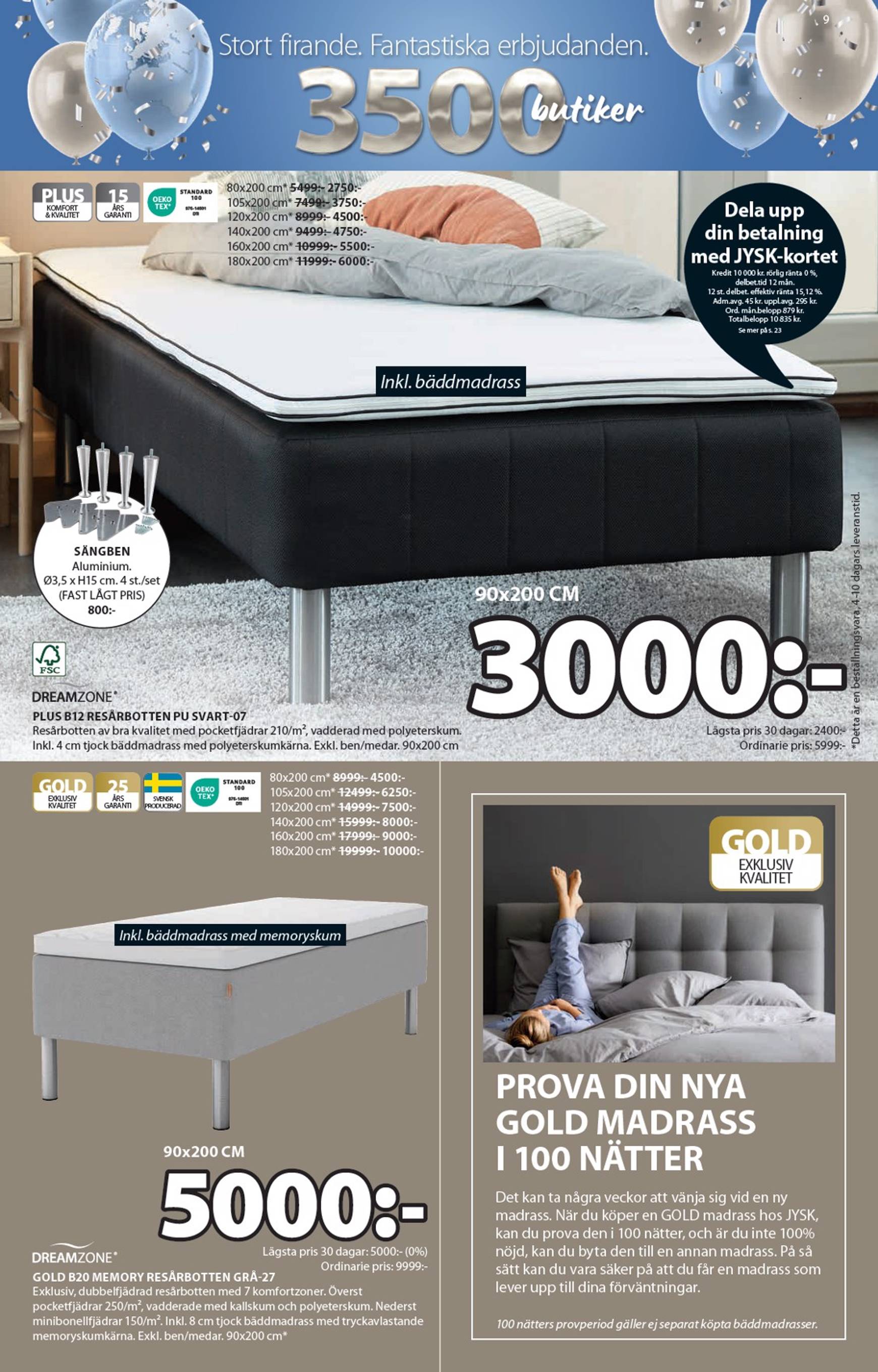 jysk - JYSK-reklambladet är giltigt från 07.10. till 20.10. - page: 9