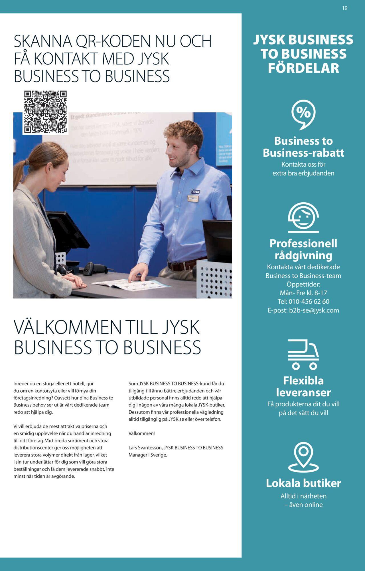 jysk - JYSK - erbjudanden från 07/10/2024 - 20/10/2024 - page: 19