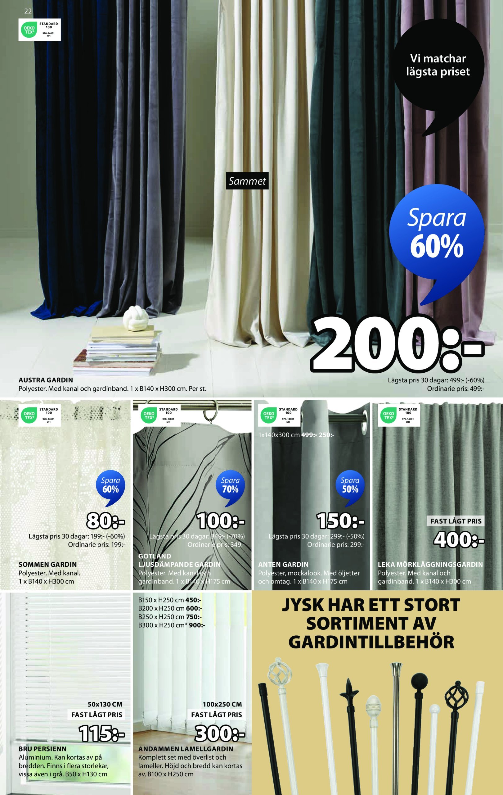 jysk - JYSK-reklambladet giltigt från 09/12 - 23/12 - page: 22