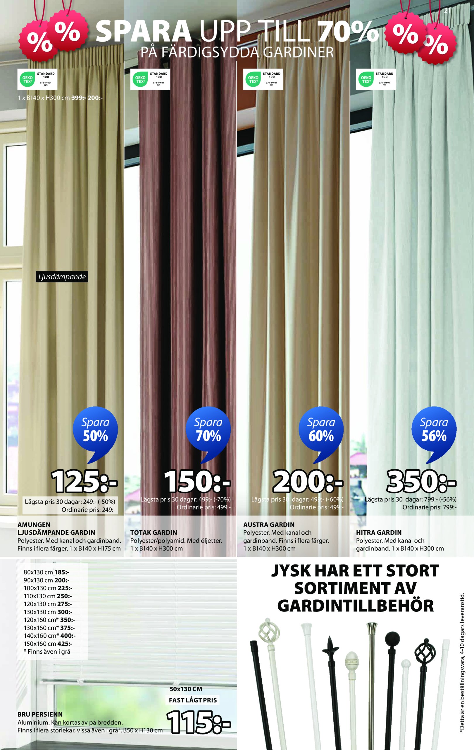 jysk - JYSK-reklambladet giltigt från 30/12 - 12/01 - page: 21