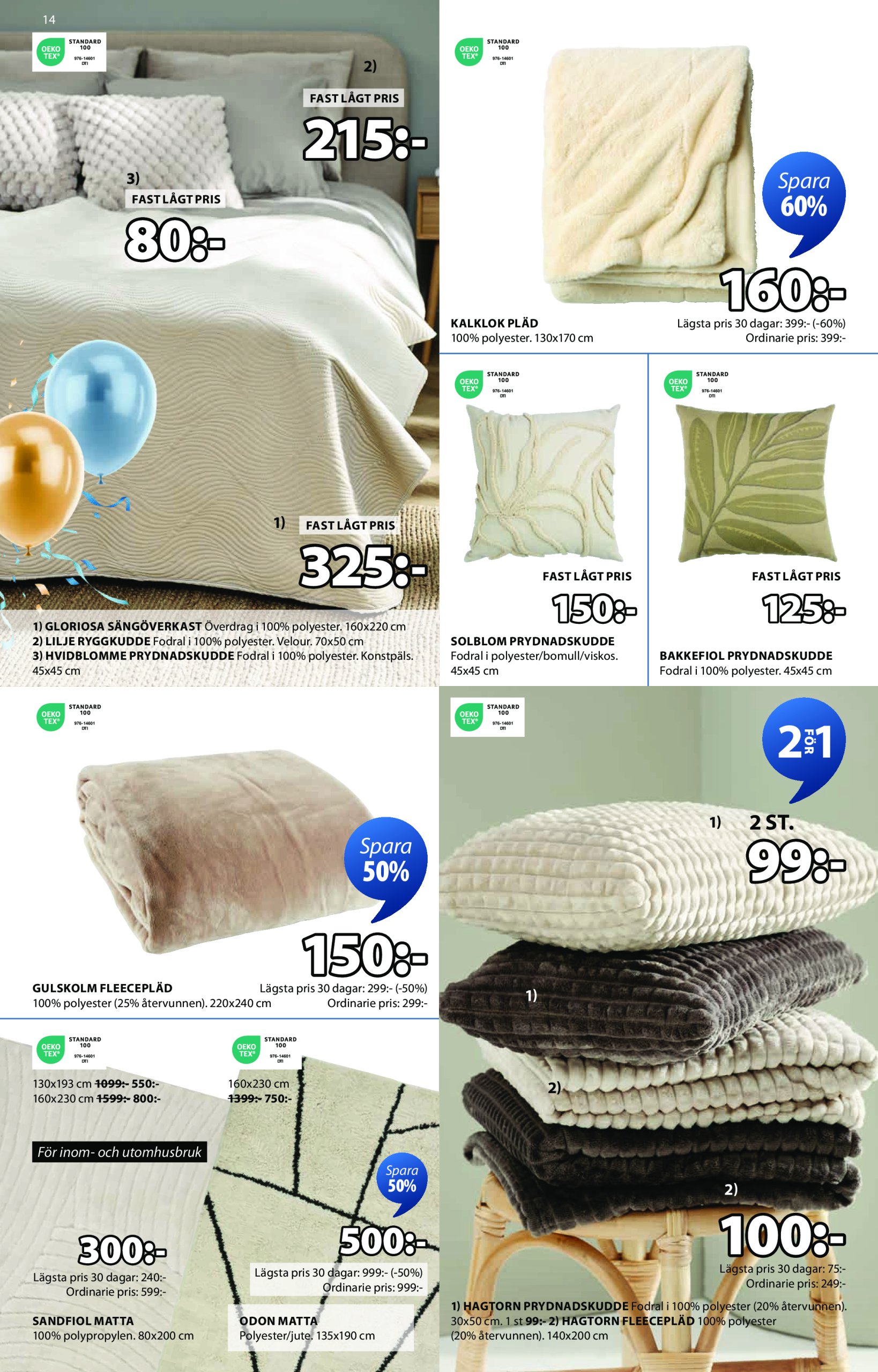 jysk - JYSK-reklambladet giltigt från 14/04 - 27/04 - page: 14