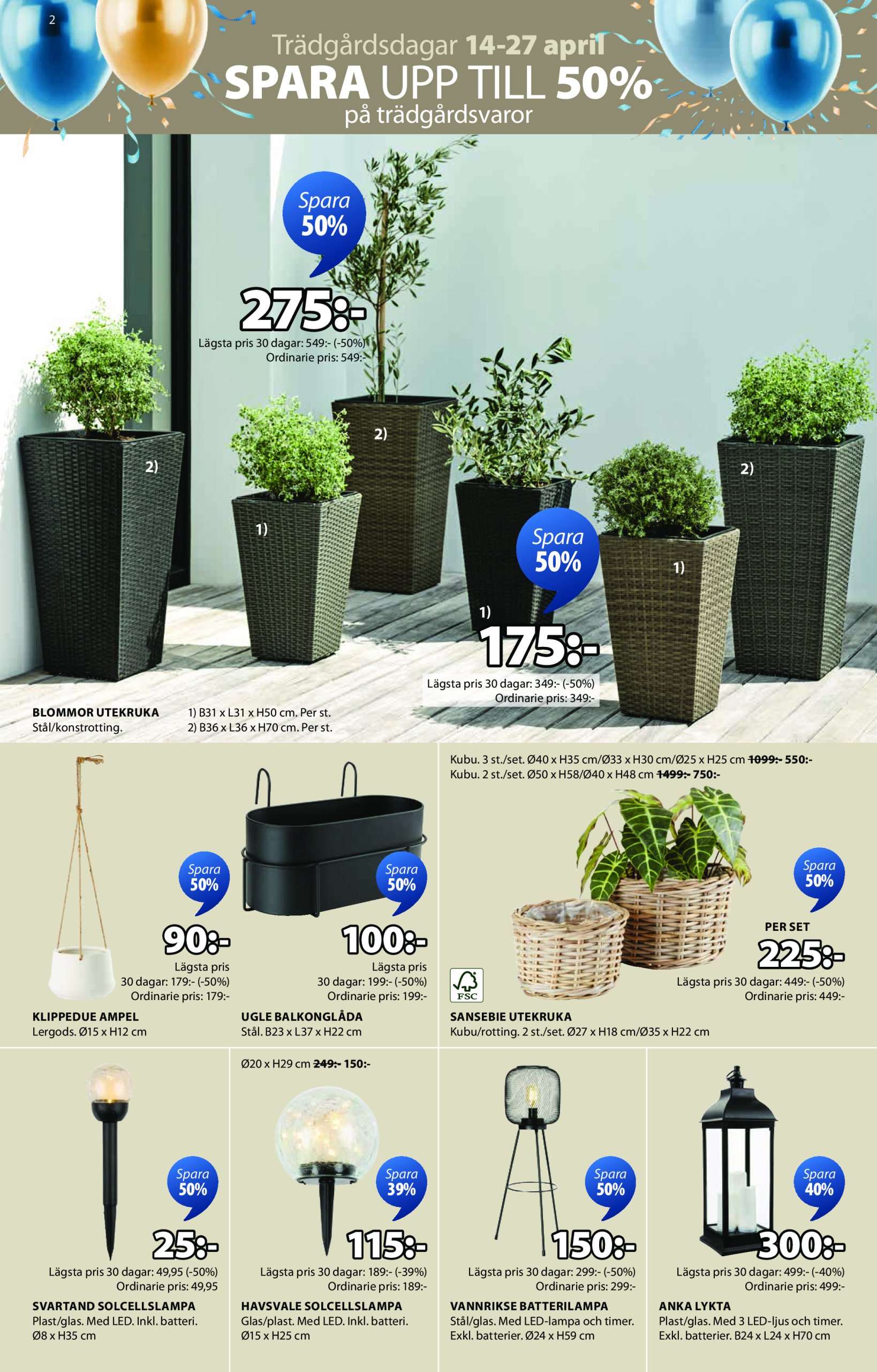 jysk - JYSK-reklambladet giltigt från 14/04 - 27/04 - page: 2