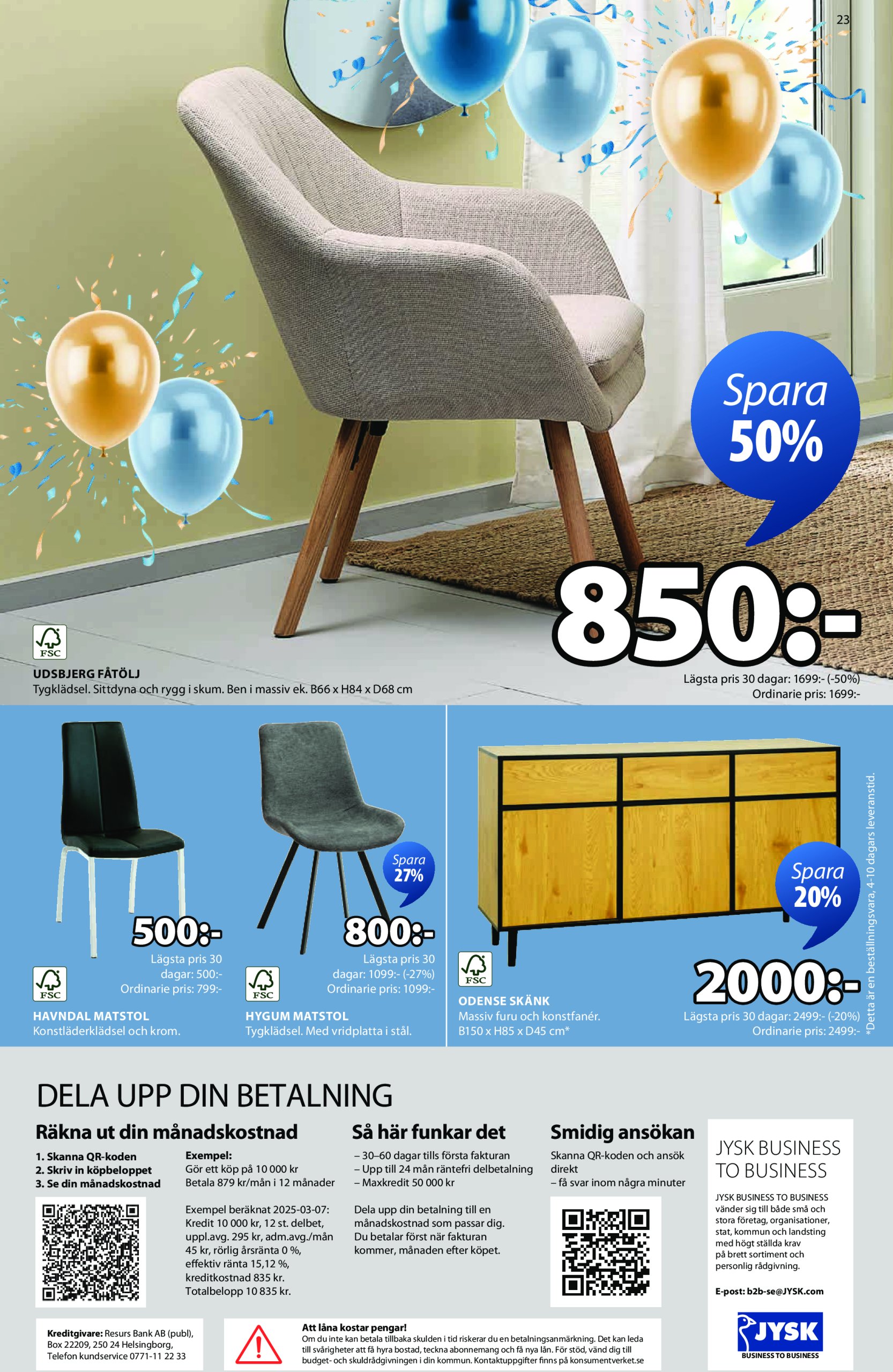 jysk - JYSK-reklambladet giltigt från 21/04 - 04/05 - page: 23