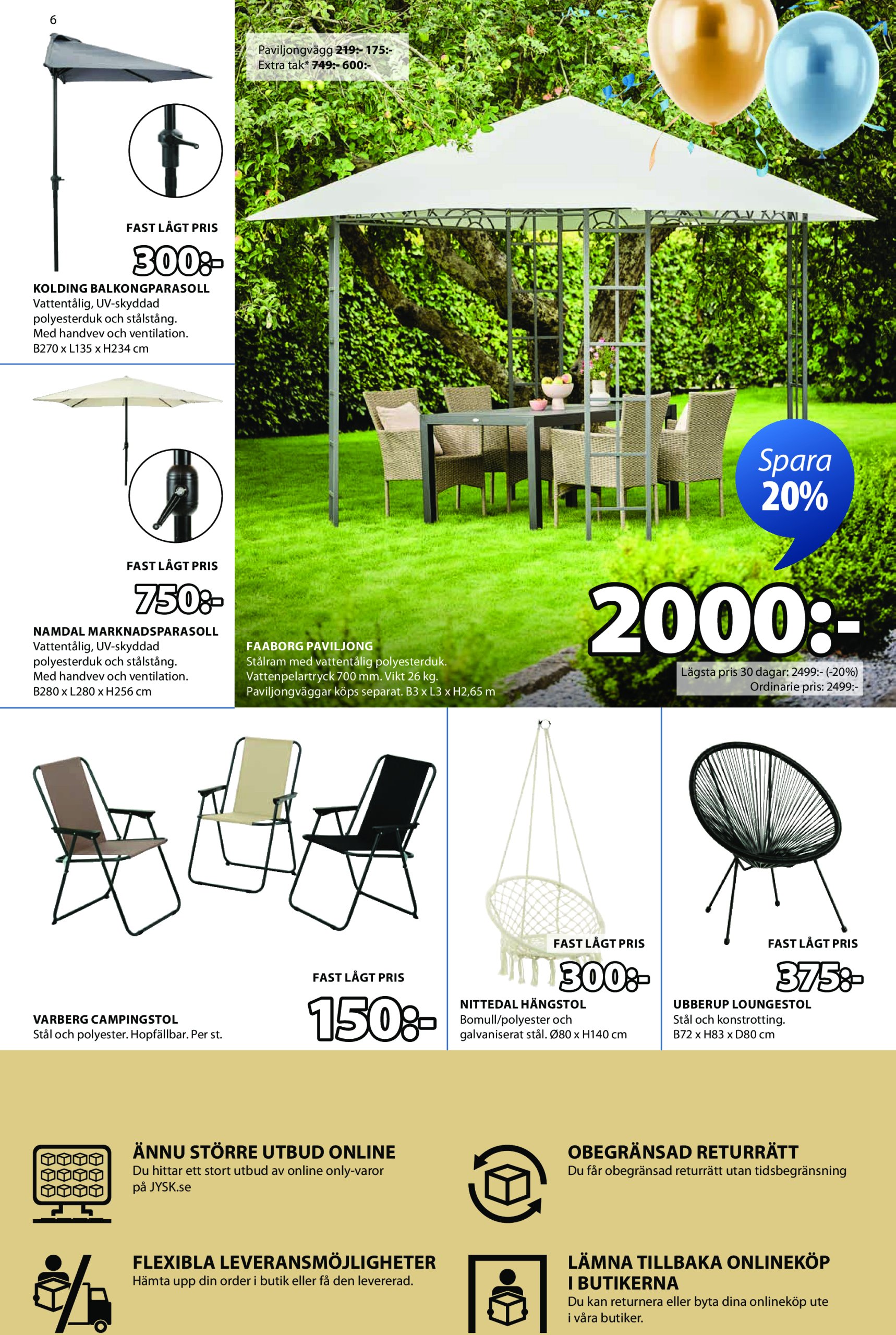 jysk - JYSK-reklambladet giltigt från 21/04 - 04/05 - page: 6